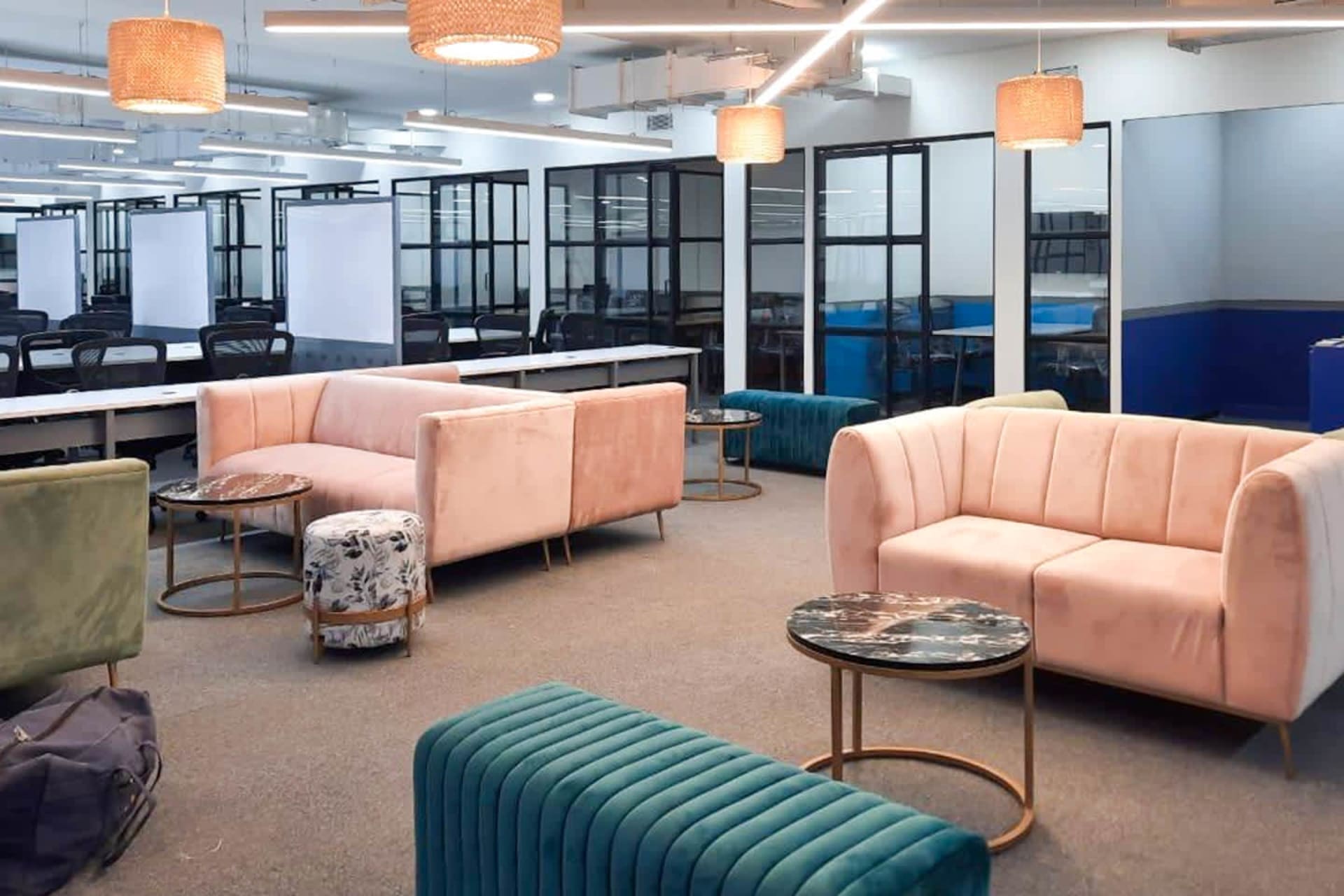 Hustlehub coworking space in Koramangala, Bangalore