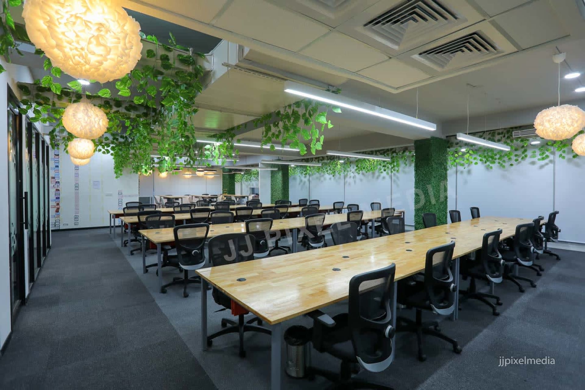 Hustlehub coworking space in HSR Layout, Bangalore