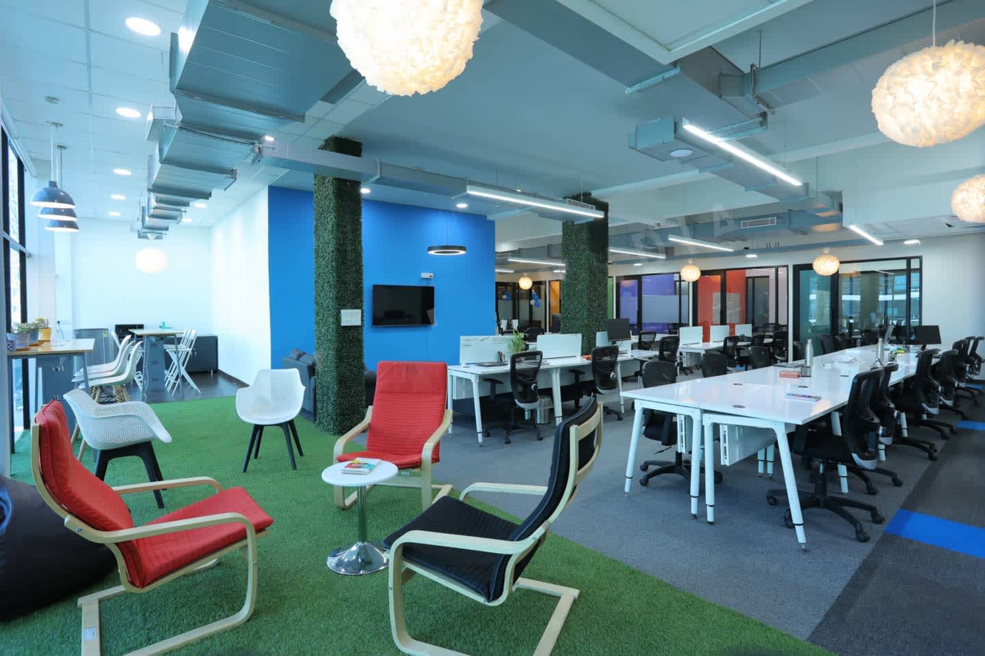 Hustlehub coworking space in Koramangala, Bangalore