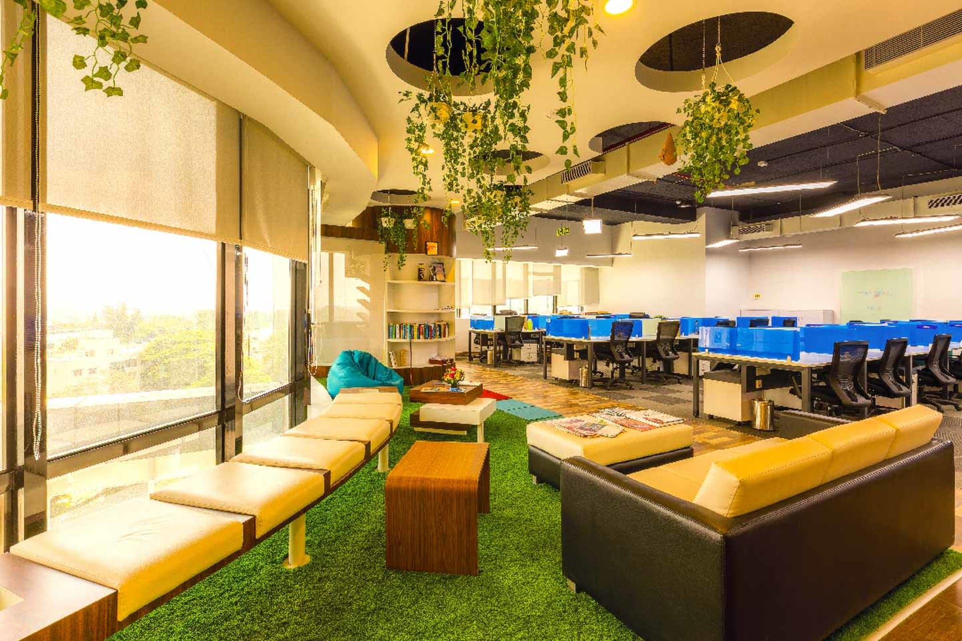 IndiQube coworking space in Baner, Pune