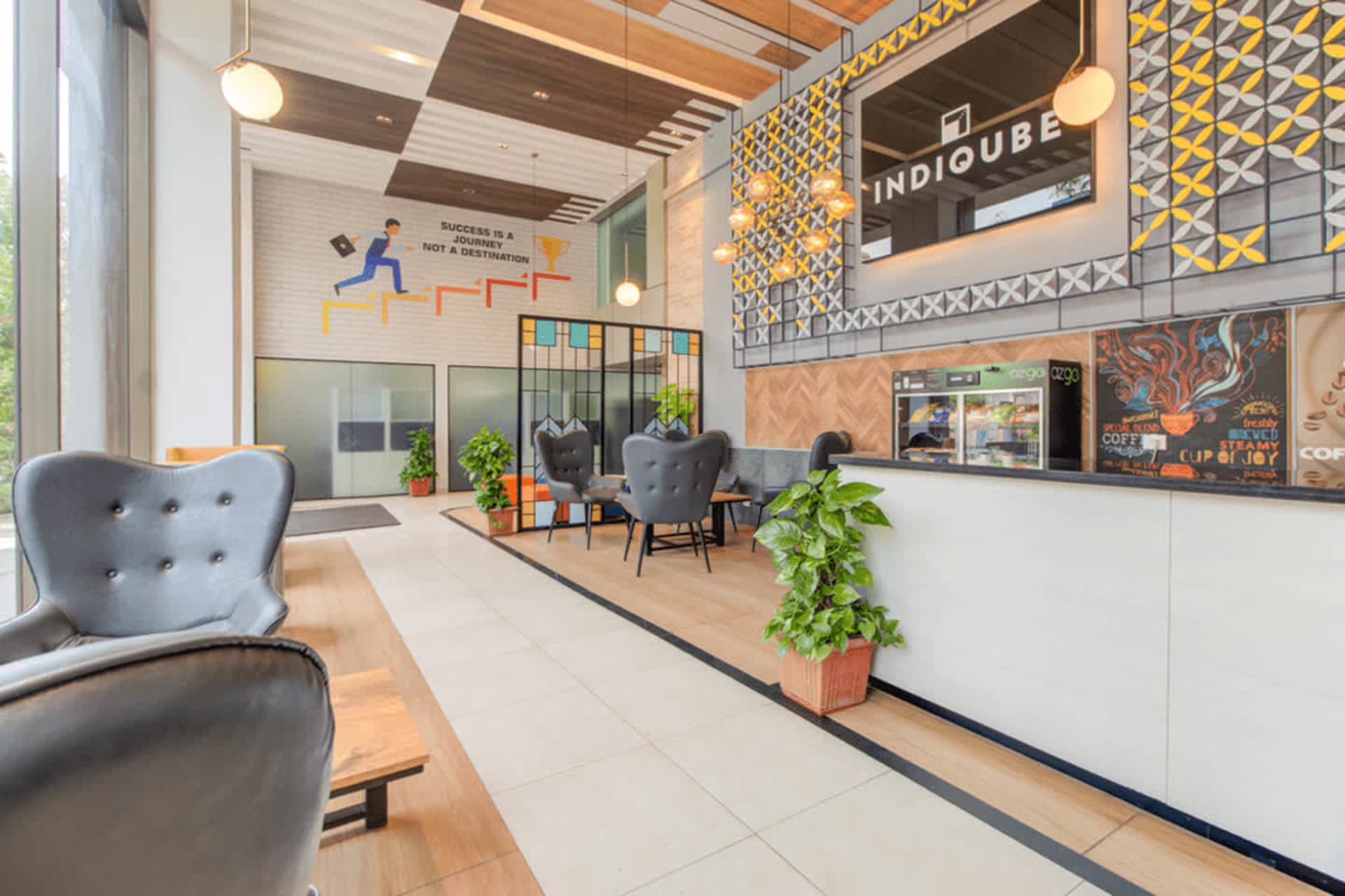 IndiQube coworking space in Baner, Pune