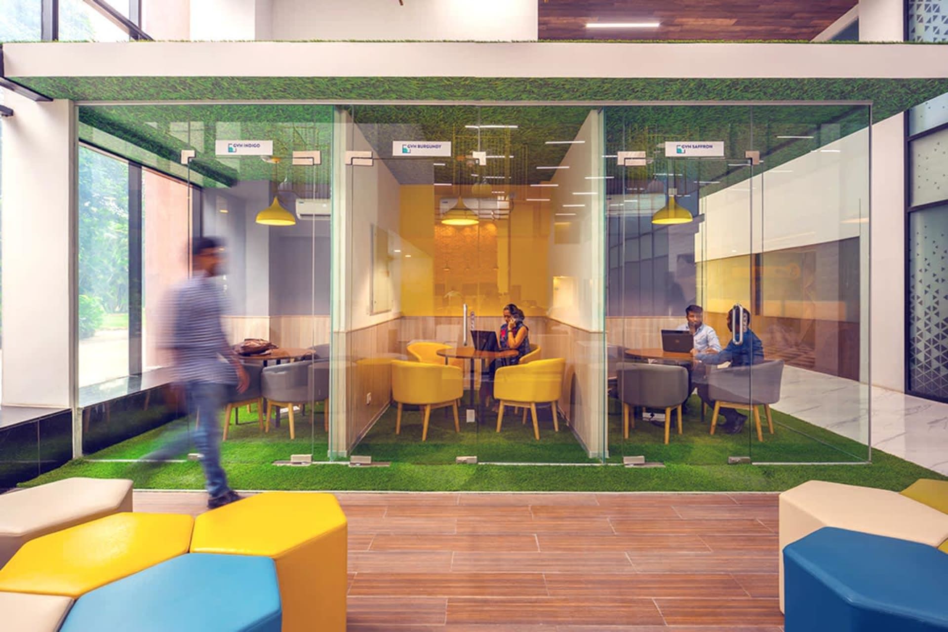 IndiQube coworking space in Jeevan Bima Nagar, Bangalore