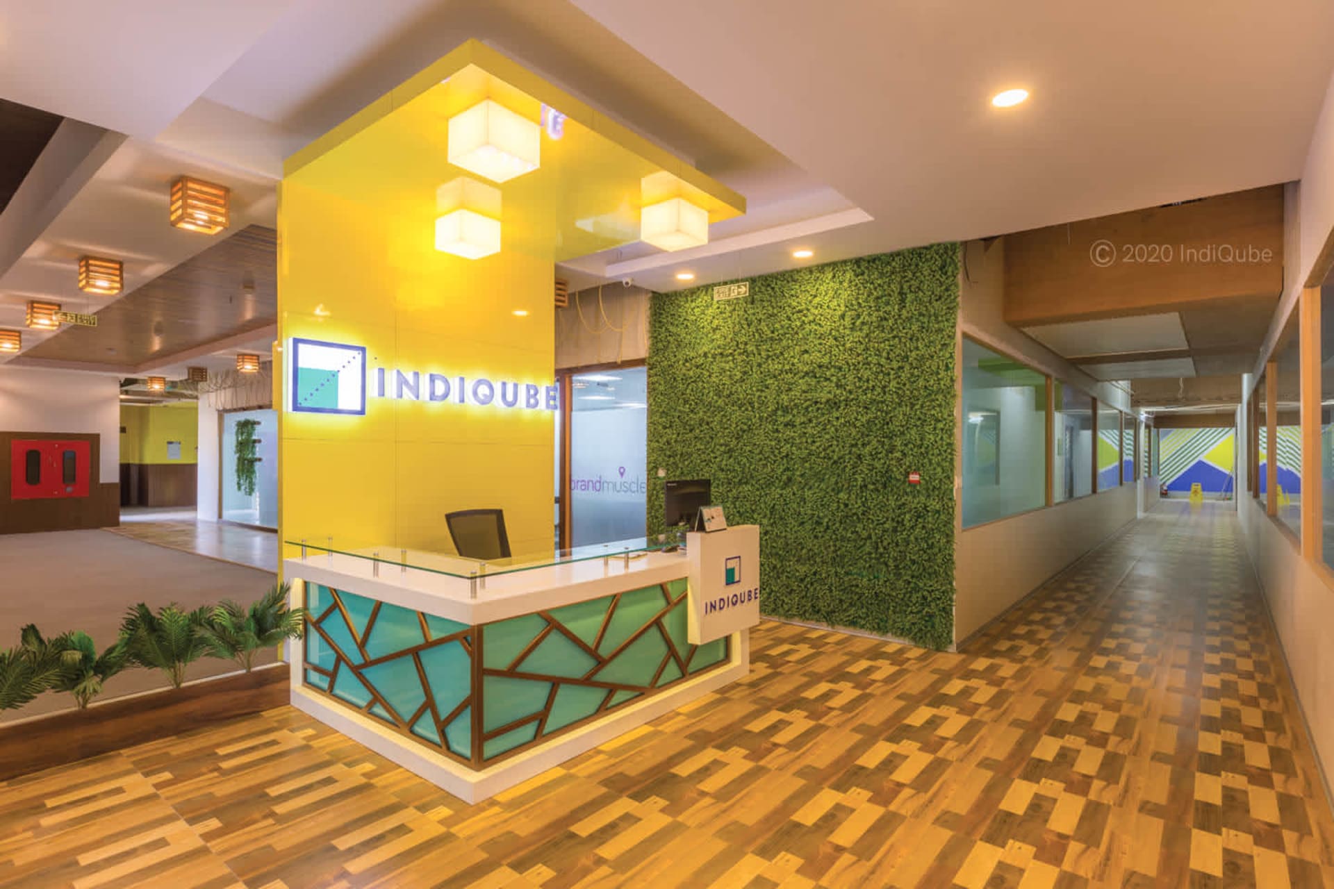 IndiQube coworking space in Hosur Road, Bangalore