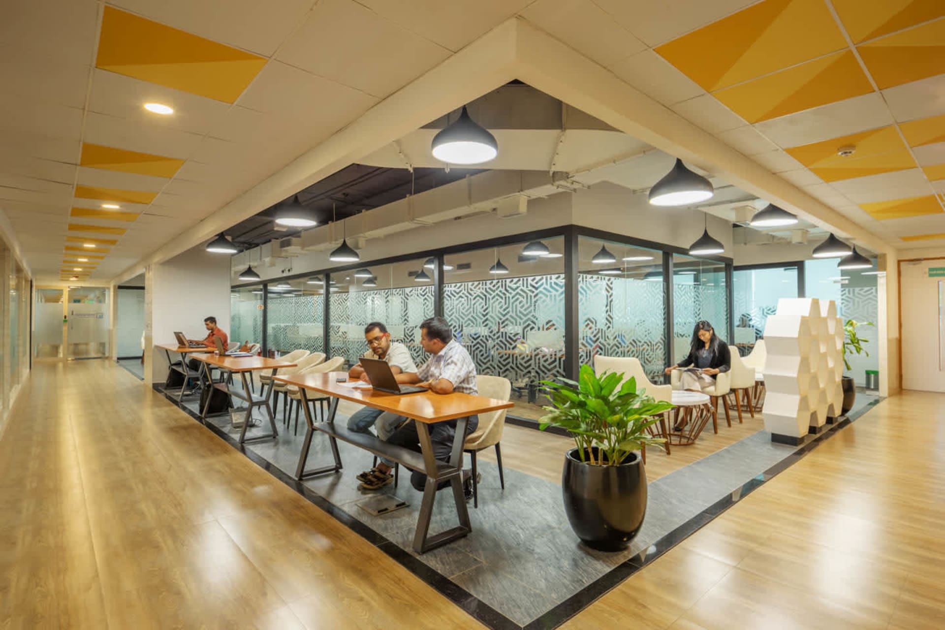 IndiQube coworking space in HSR Layout, Bangalore