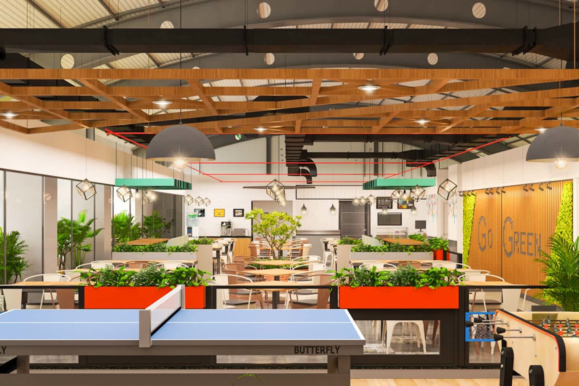 IndiQube coworking space in Saidapet, Chennai