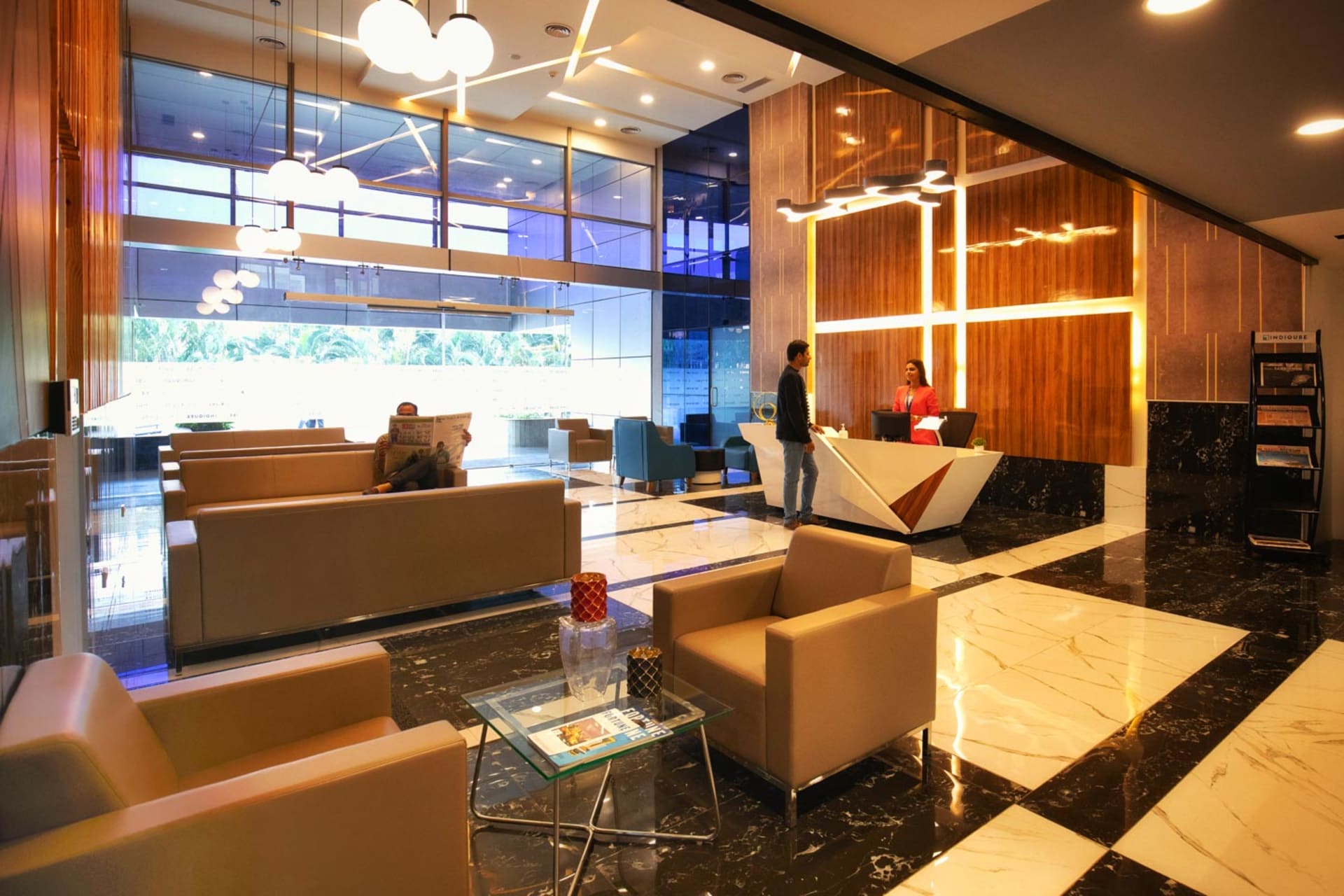 IndiQube coworking space in S.G. Palya, Bangalore