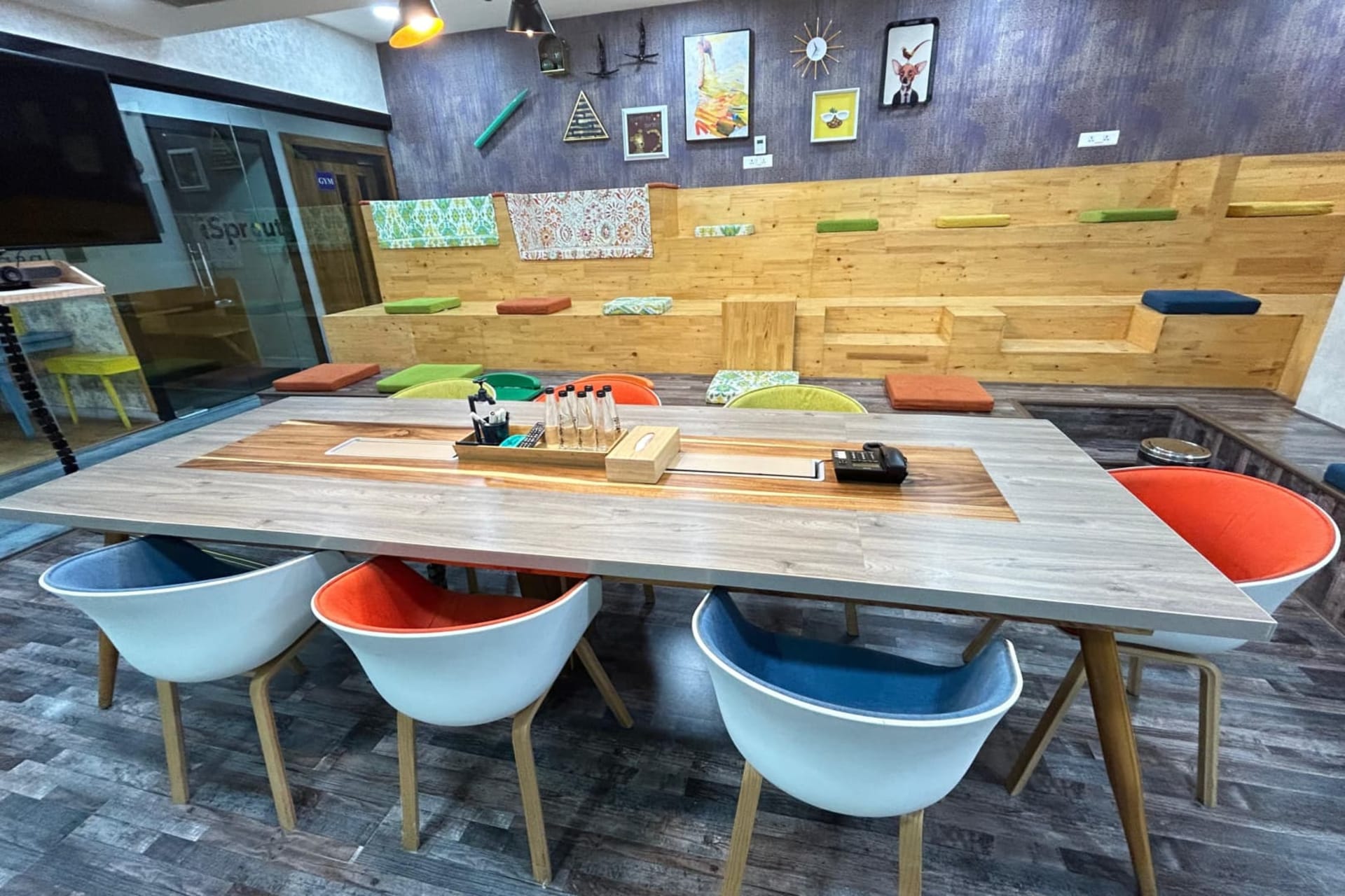 iSprout training rooms in HITEC City, Hyderabad