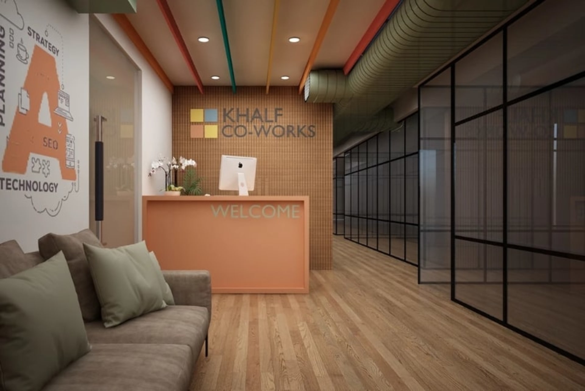 Khalf Coworks - coworking space