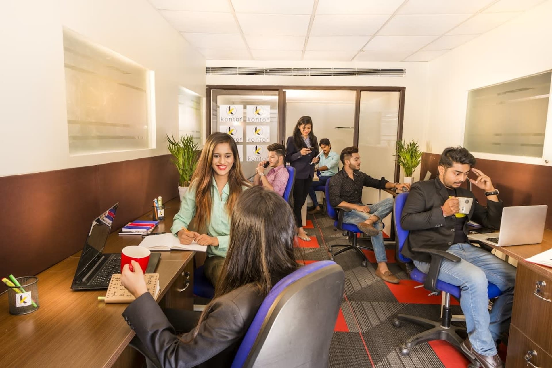 Kontor coworking space in Kalyani Nagar, Pune