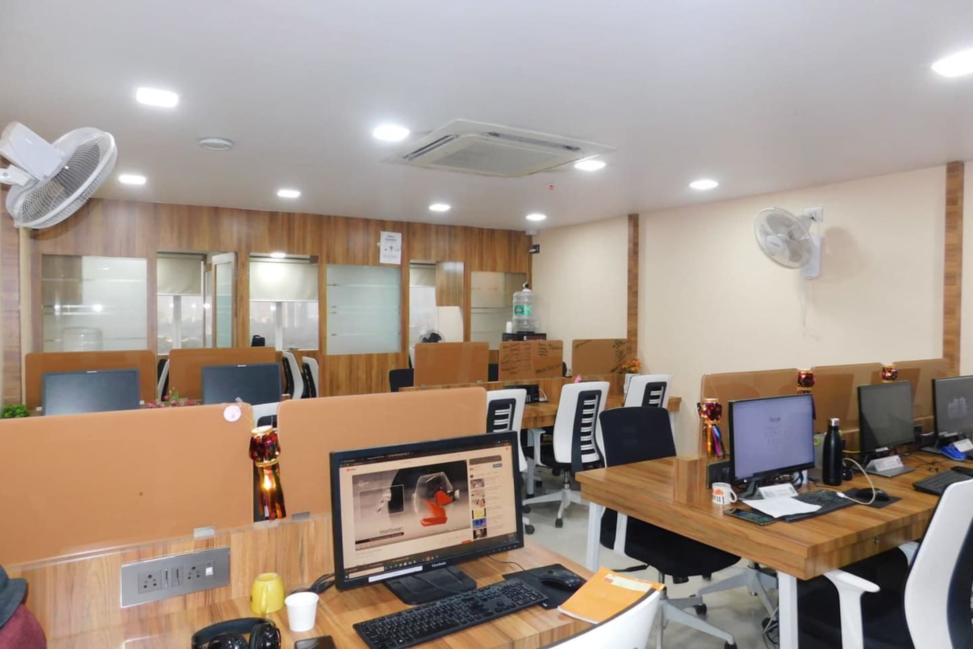 My Desk in Mumbai