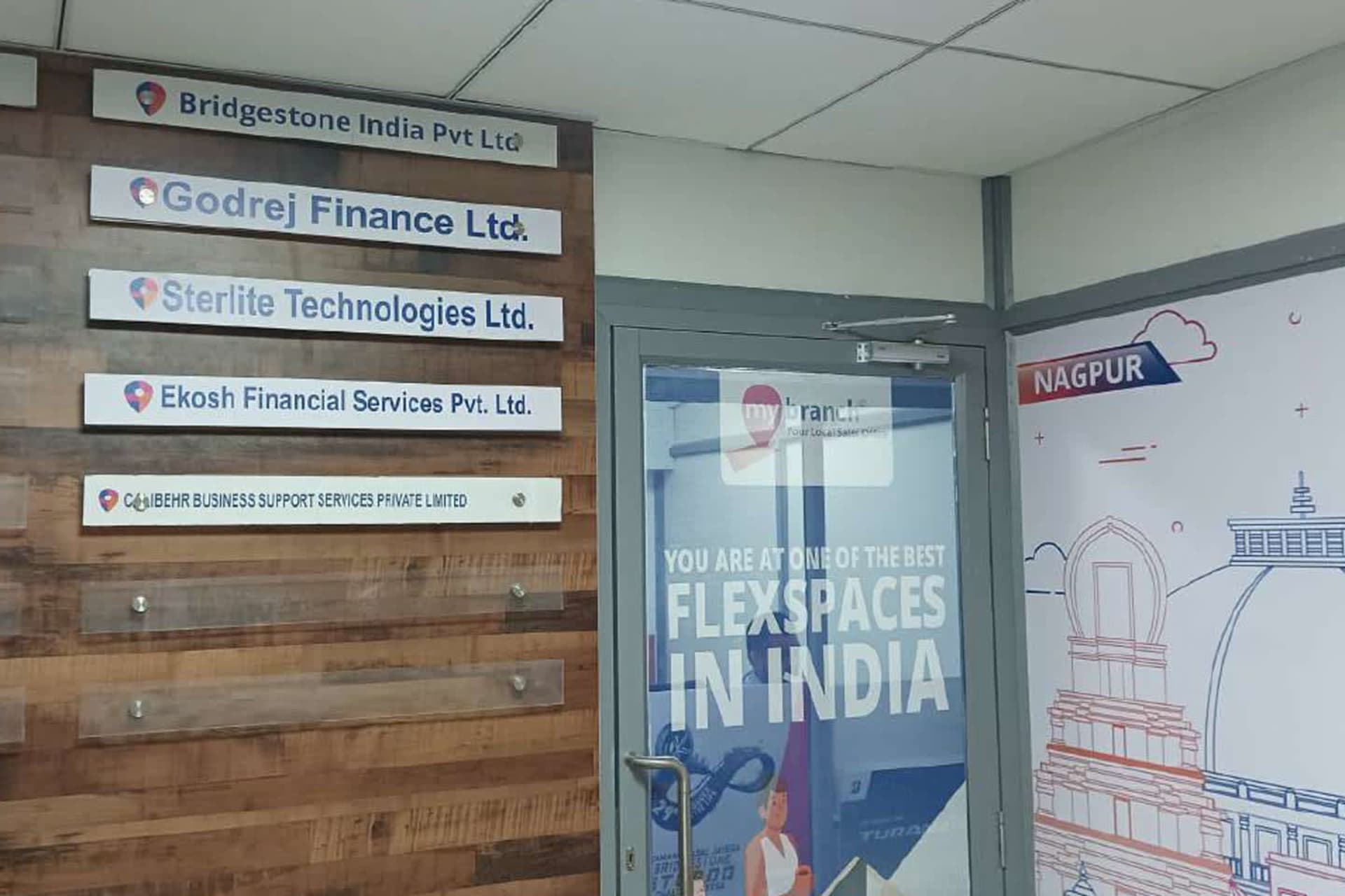 Mybranch coworking space in Dharampeth, Nagpur