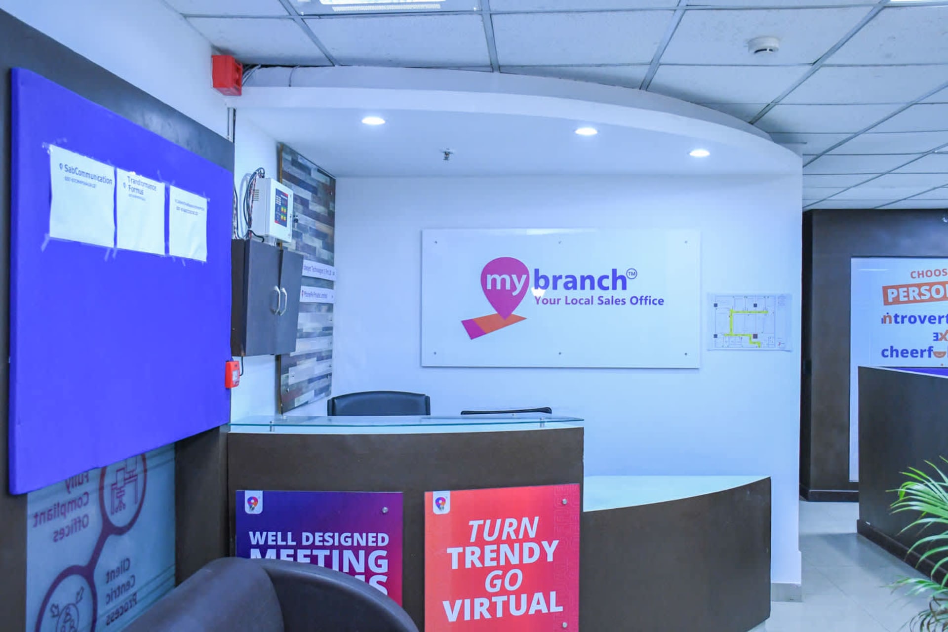 myBranch coworking space in Jasola, Delhi