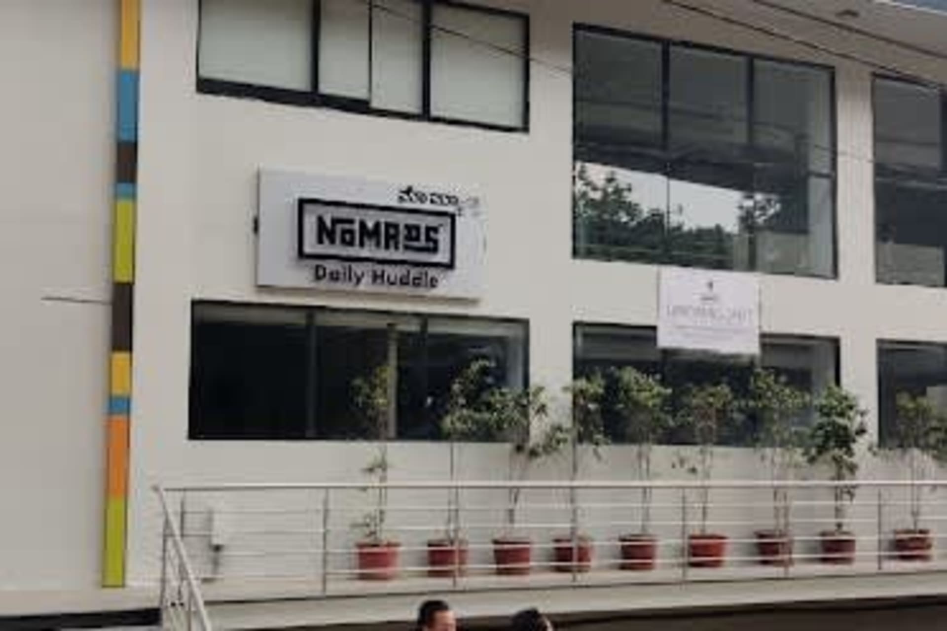 NOMADS daily huddle coworking space in Eshwara Layout, Bangalore