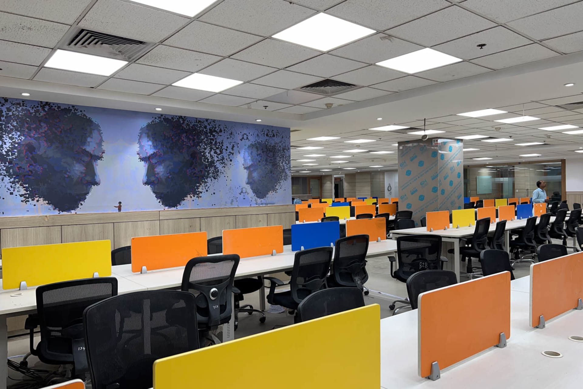 Nukleus coworking space in Rajendra Place, Delhi