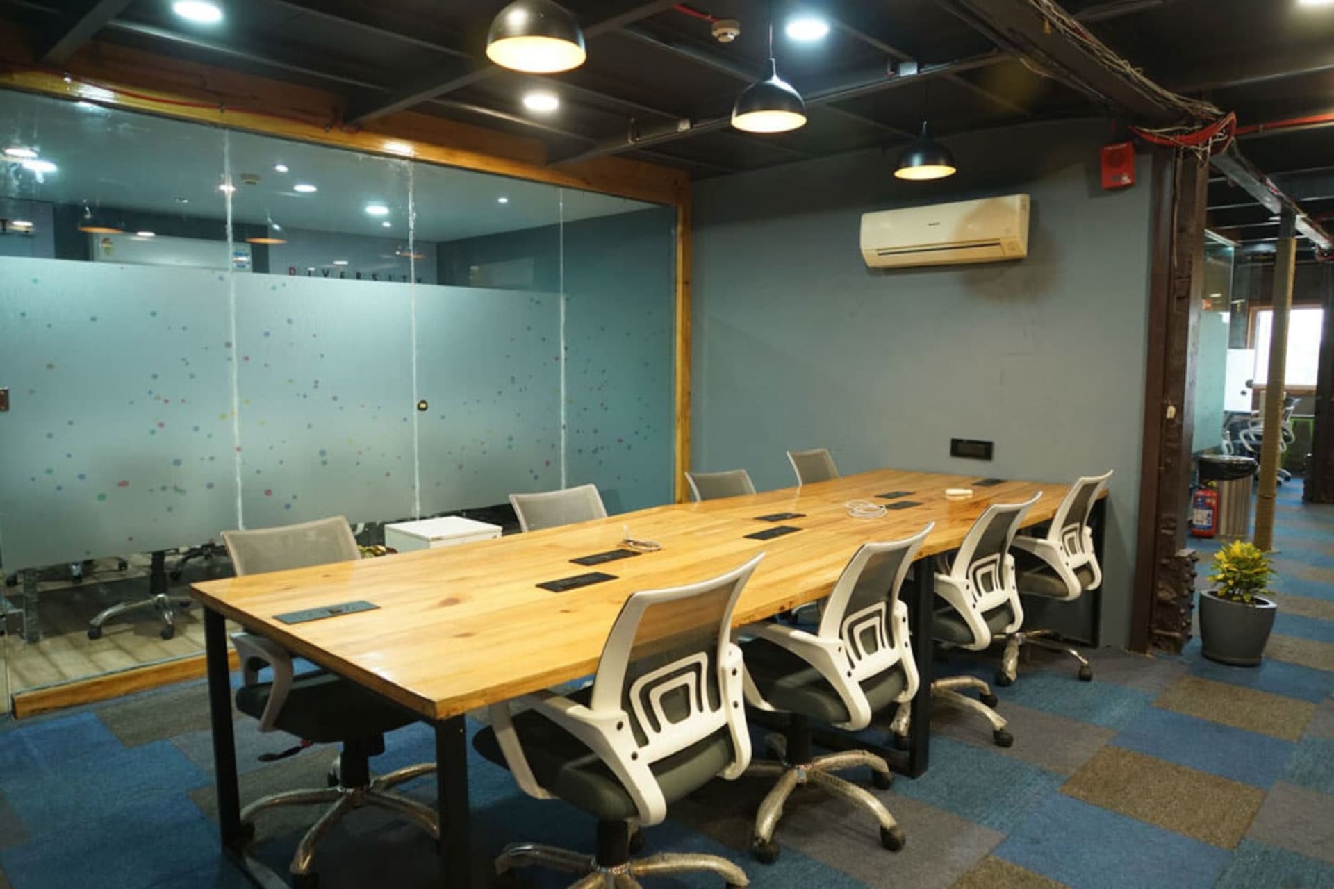 Nukleus coworking space in Connaught Place, Delhi