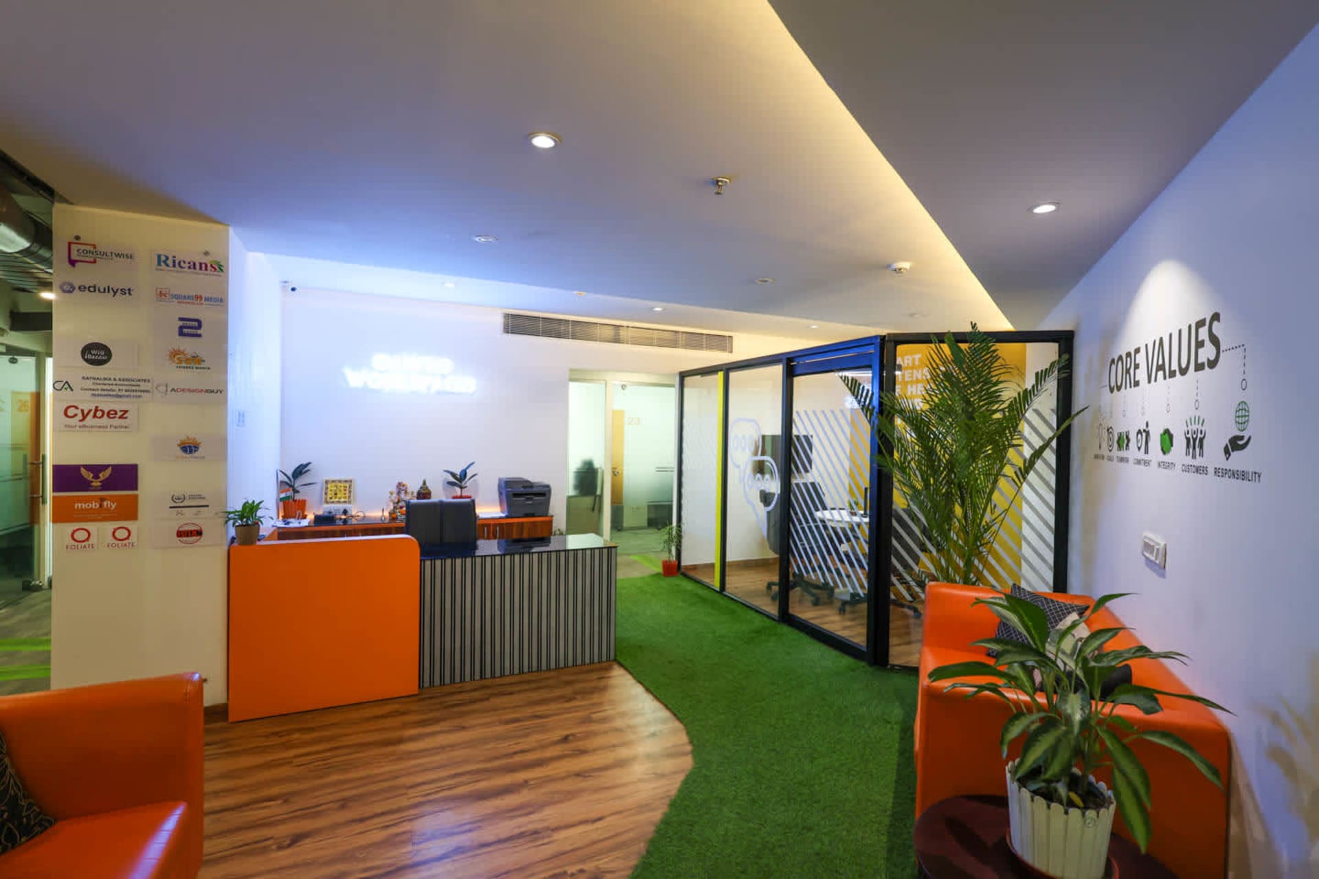 Oahfeo coworking space in Unitech Cyber Park, Gurgaon