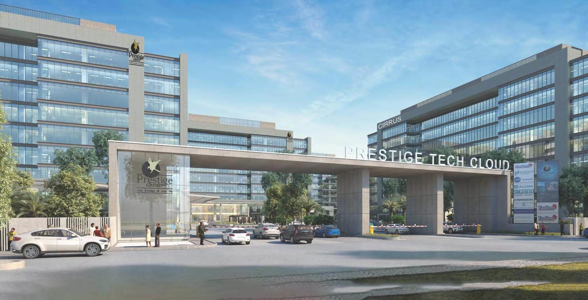 Prestige Tech Cloud - Block 4 (Fractus) private space in Sadahalli, Bangalore