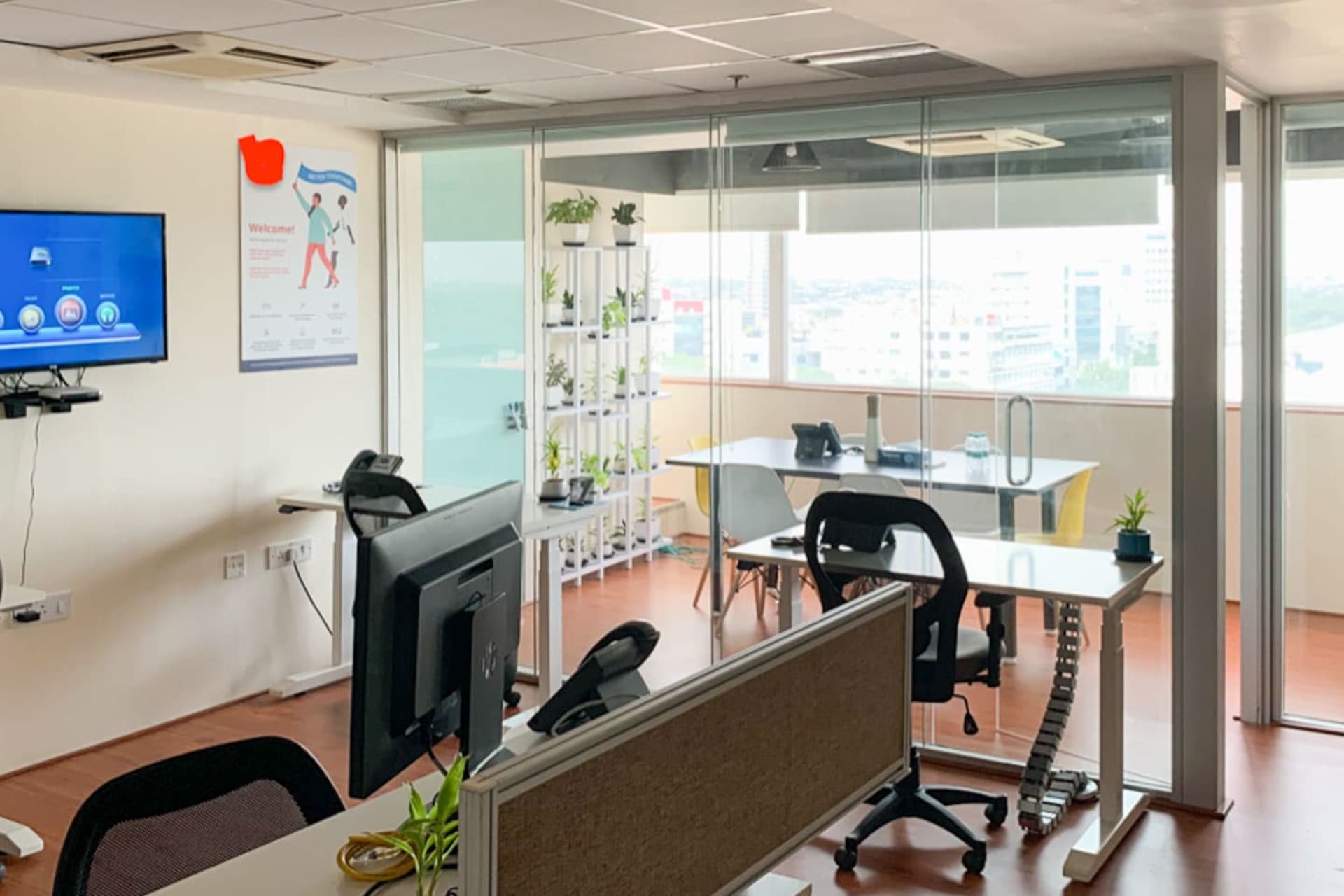 Quest Offices coworking space in M G Road, Bangalore