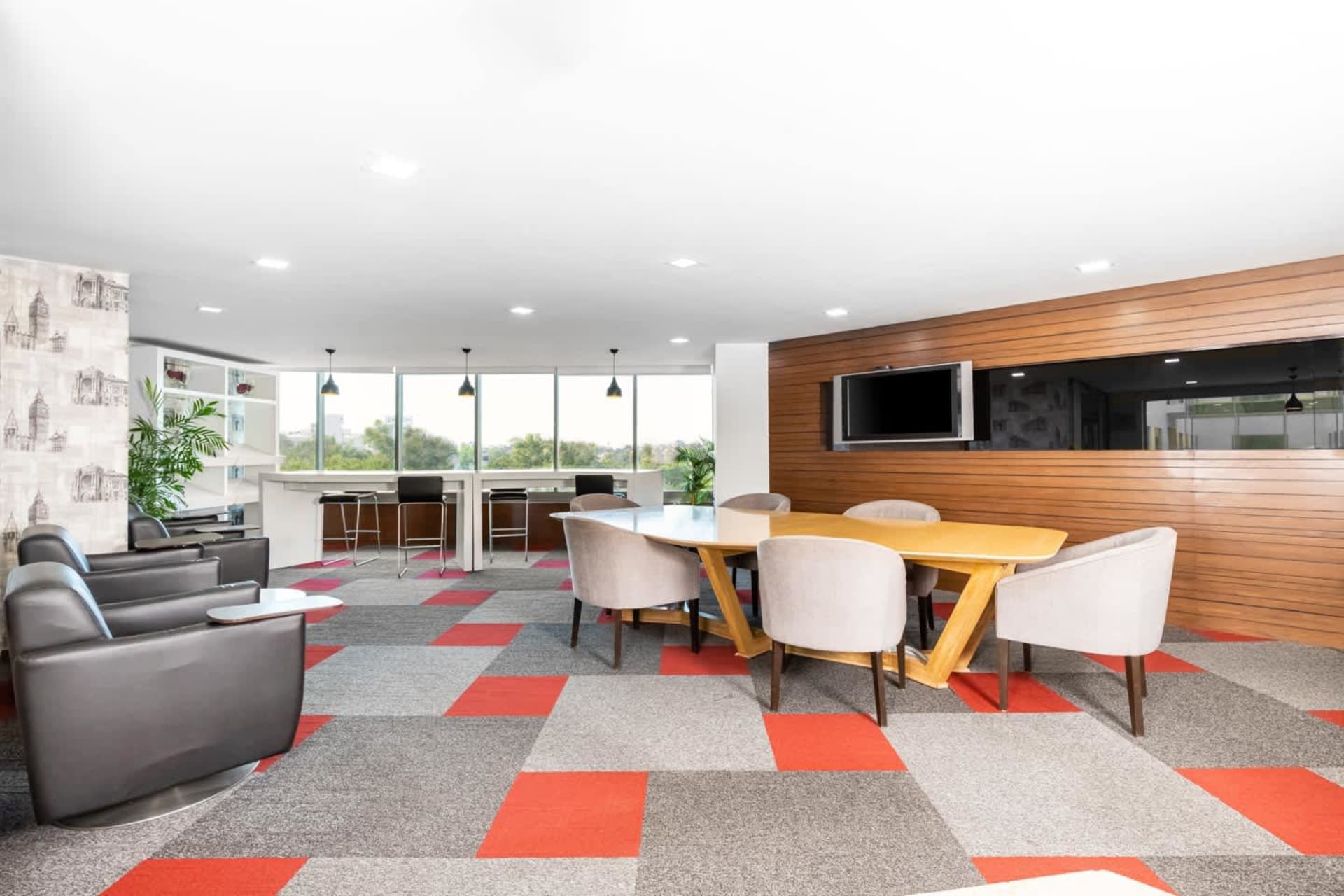 Regus coworking space in Saket, Delhi