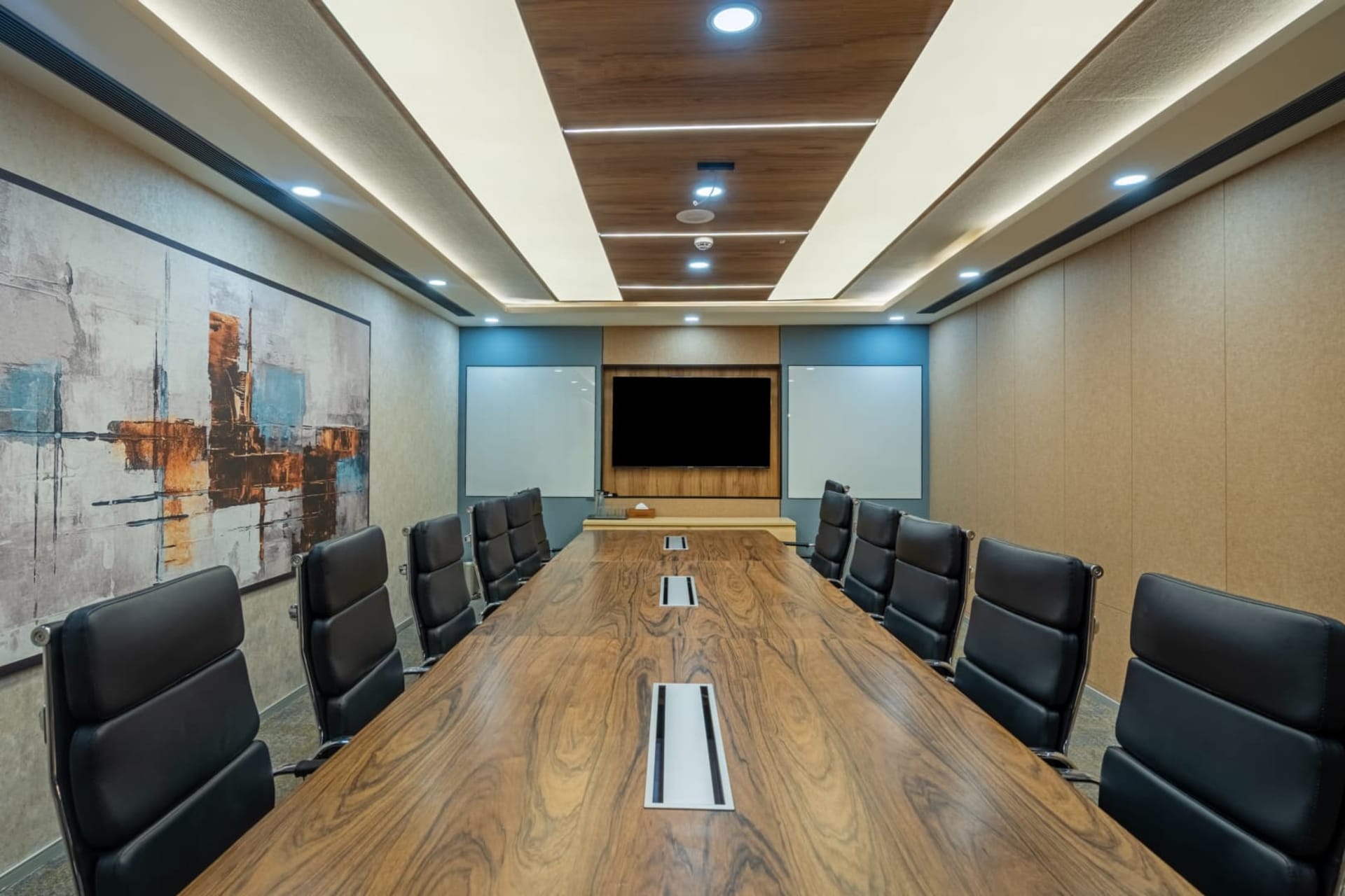 Smartworks conference rooms in Gachibowli, Hyderabad