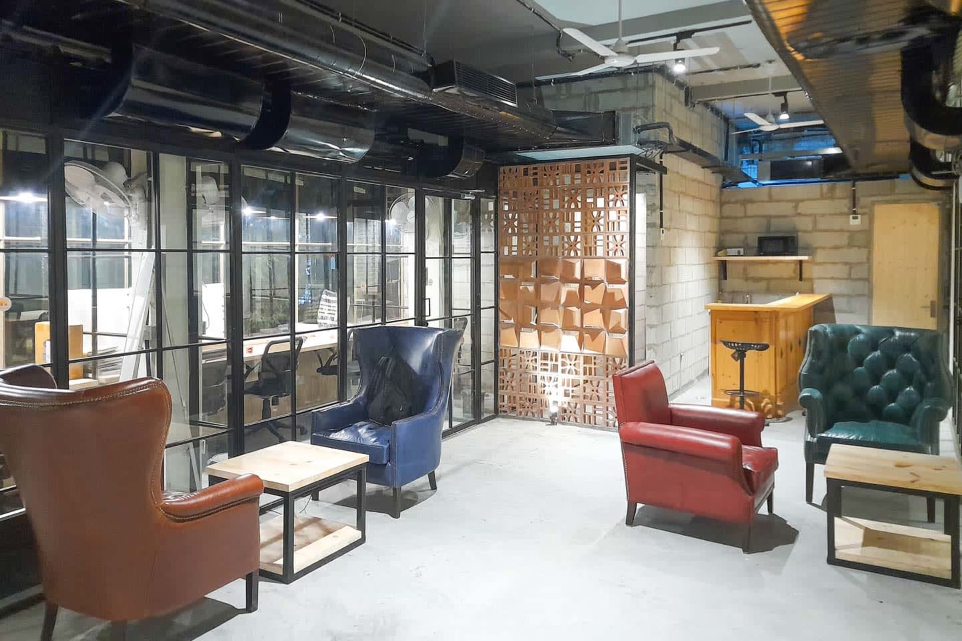 Spaced Out coworking space in Shahpur Jat, Delhi