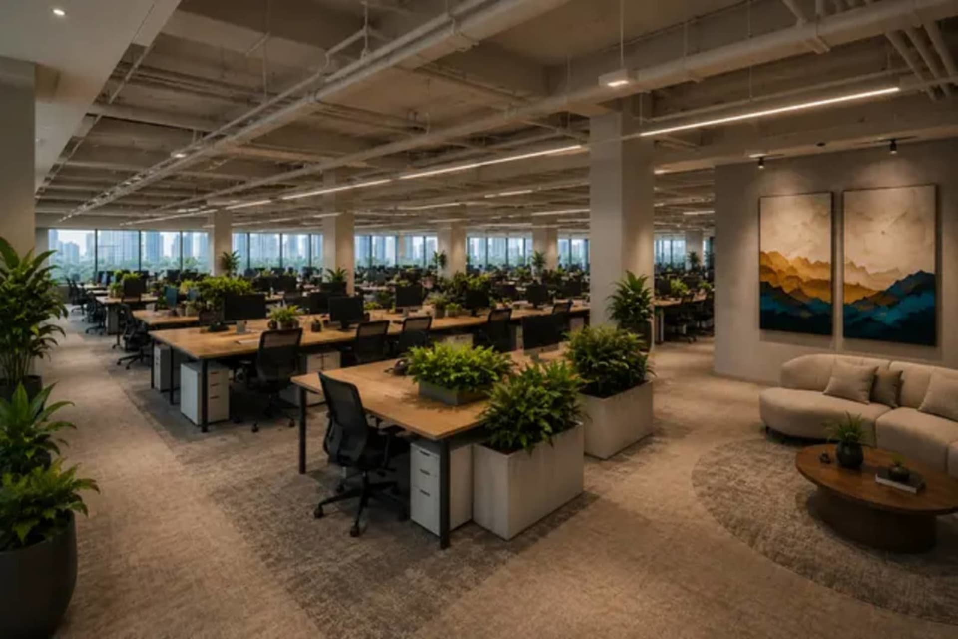 Spacetime - managed office space in Kalkaji, Delhi