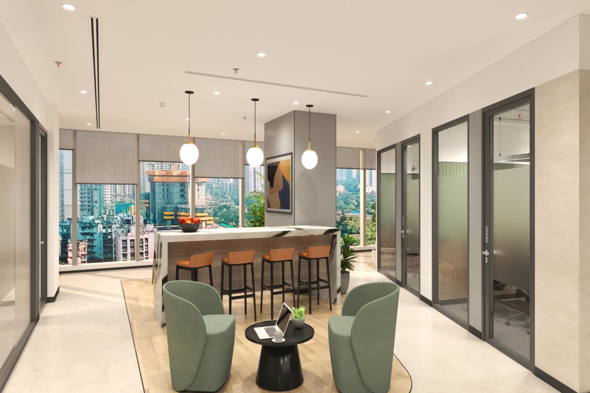 Table Space ABIL Boulevard - managed office in Kalyani Nagar, Pune