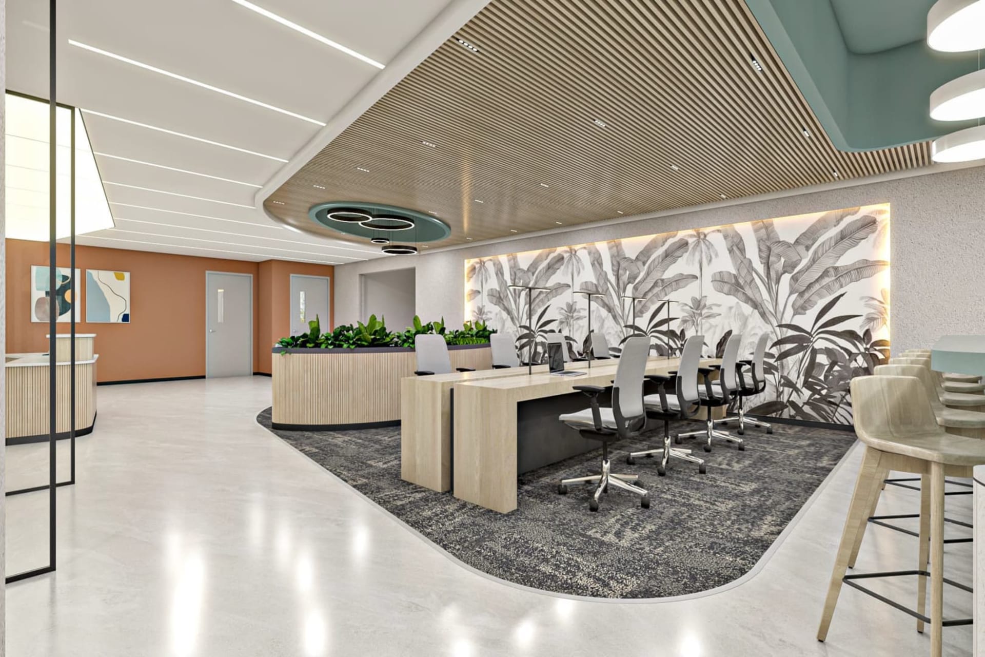 Table Space Two Horizon Centre - managed office in Golf Course Road Gurgaon, Gurgaon