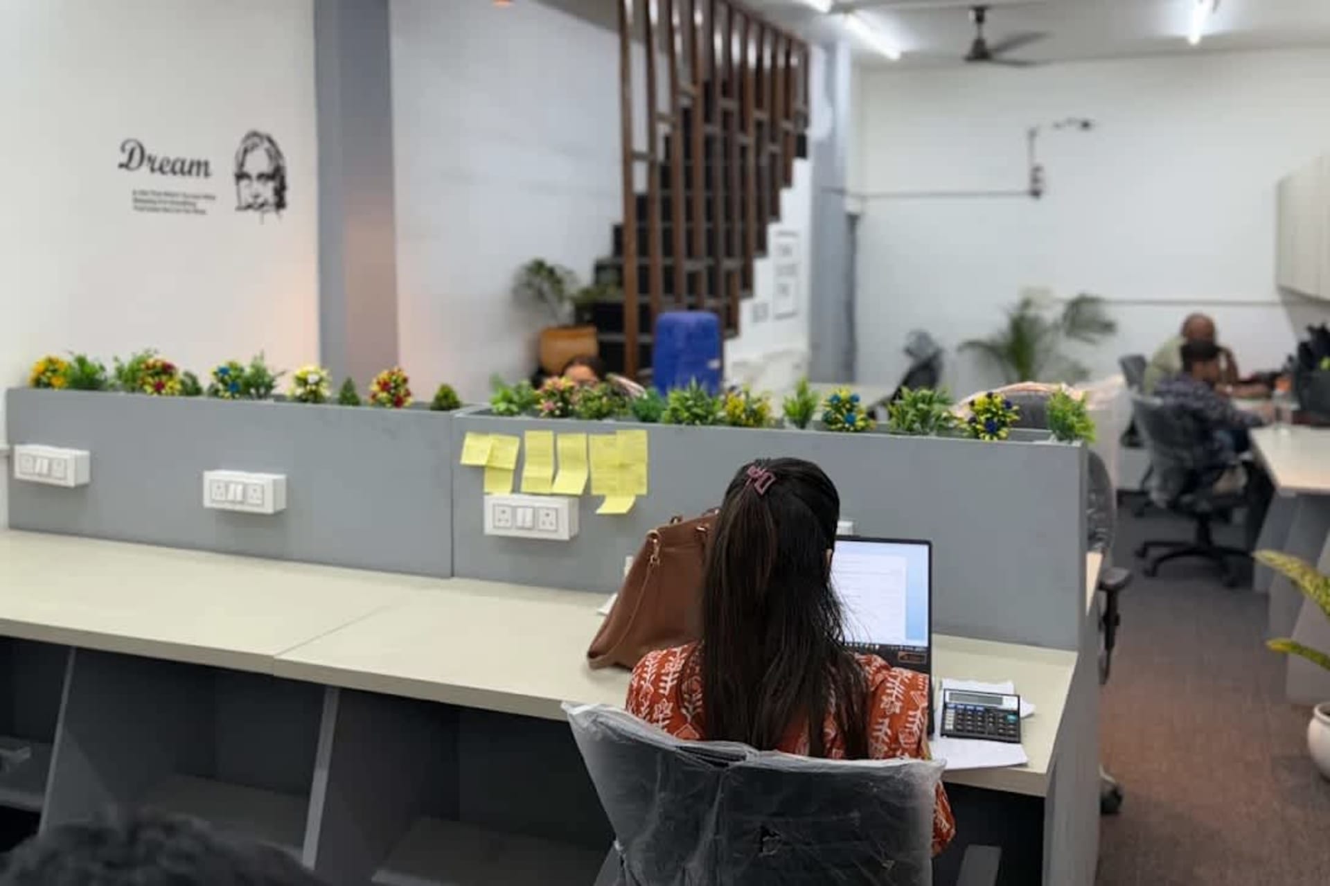 The bright vibes in Delhi