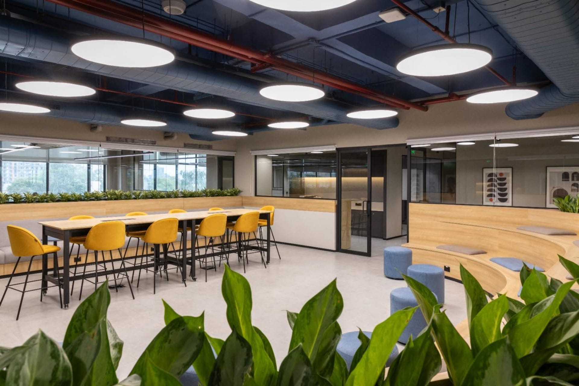 The Circle Work training rooms in Nirvana Country, Gurgaon