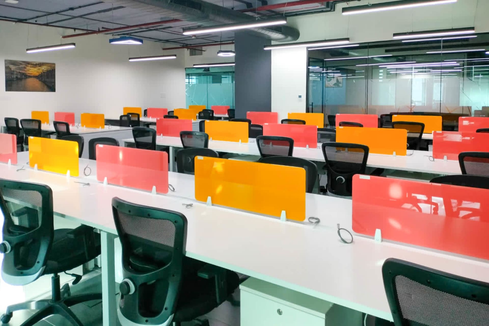The Headquaters coworking space in Hitech City Road, Hyderabad