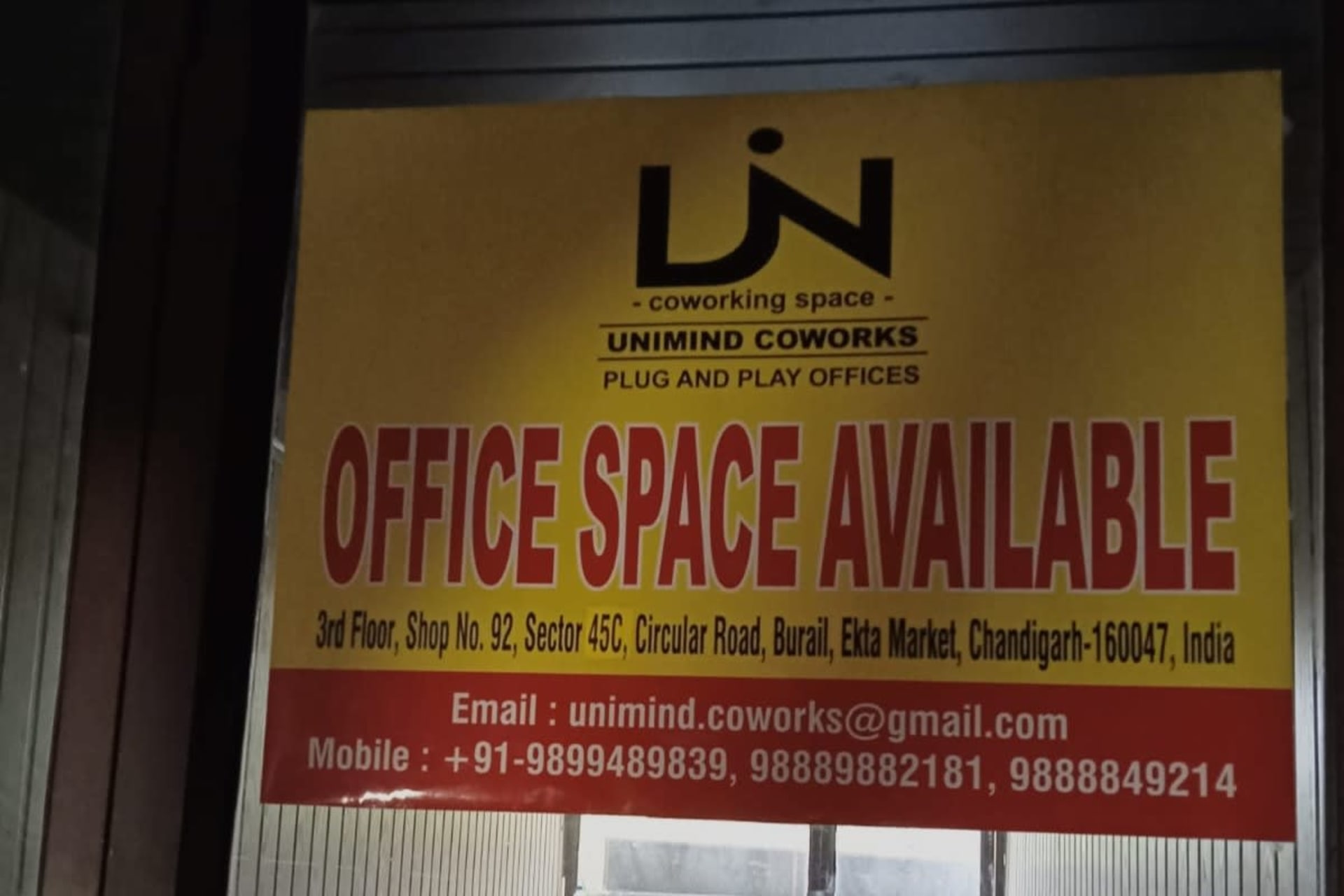 Unimind - coworking space