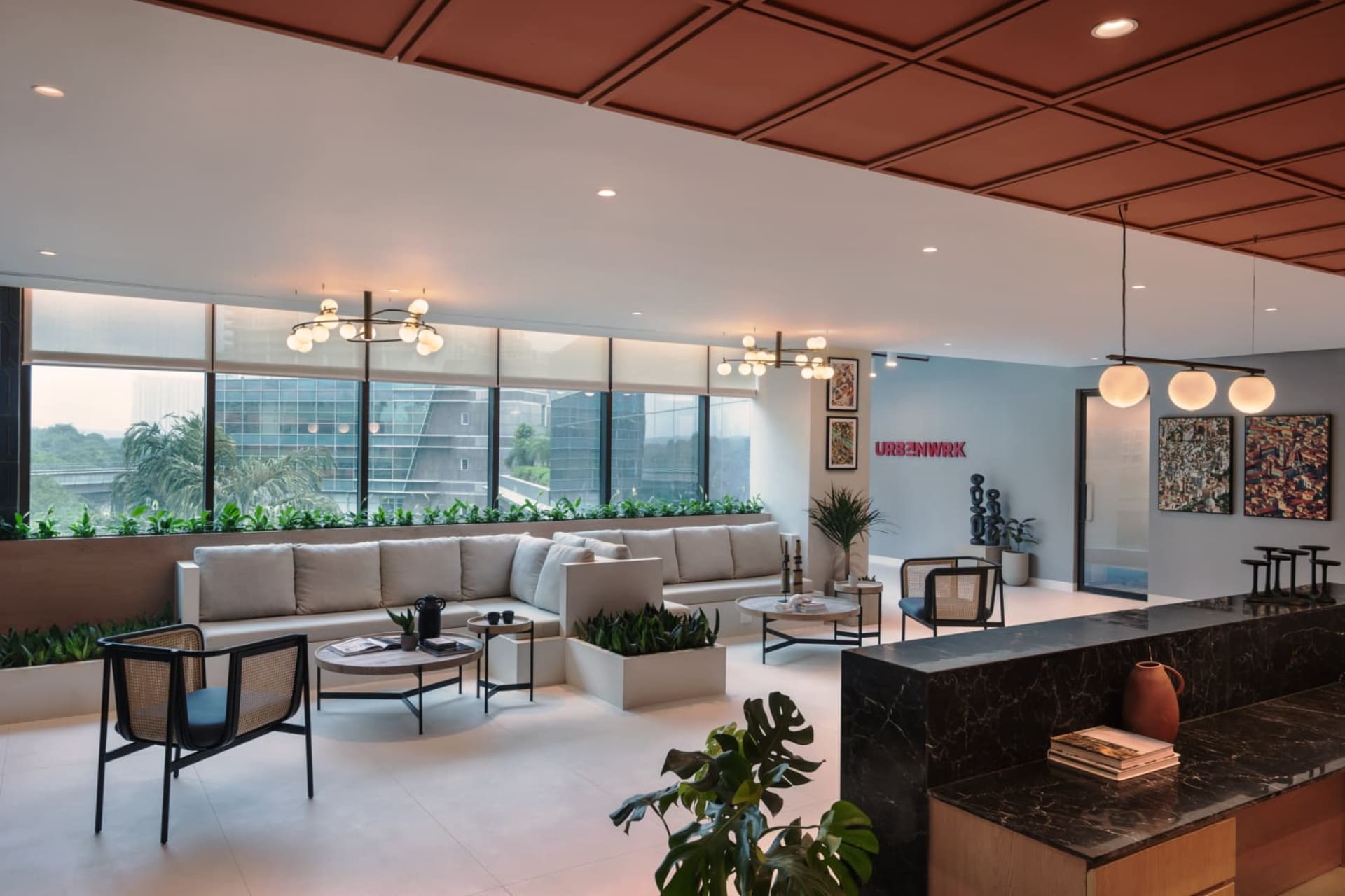 UrbanWrk The Statement Baani - coworking space in Sector 43 Gurgaon, Golf Course Road Gurgaon, Gurgaon