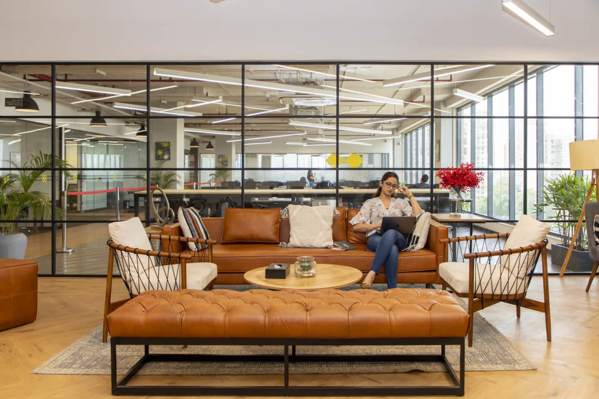 Venture X coworking space in Golf Course Road Extension, Gurgaon