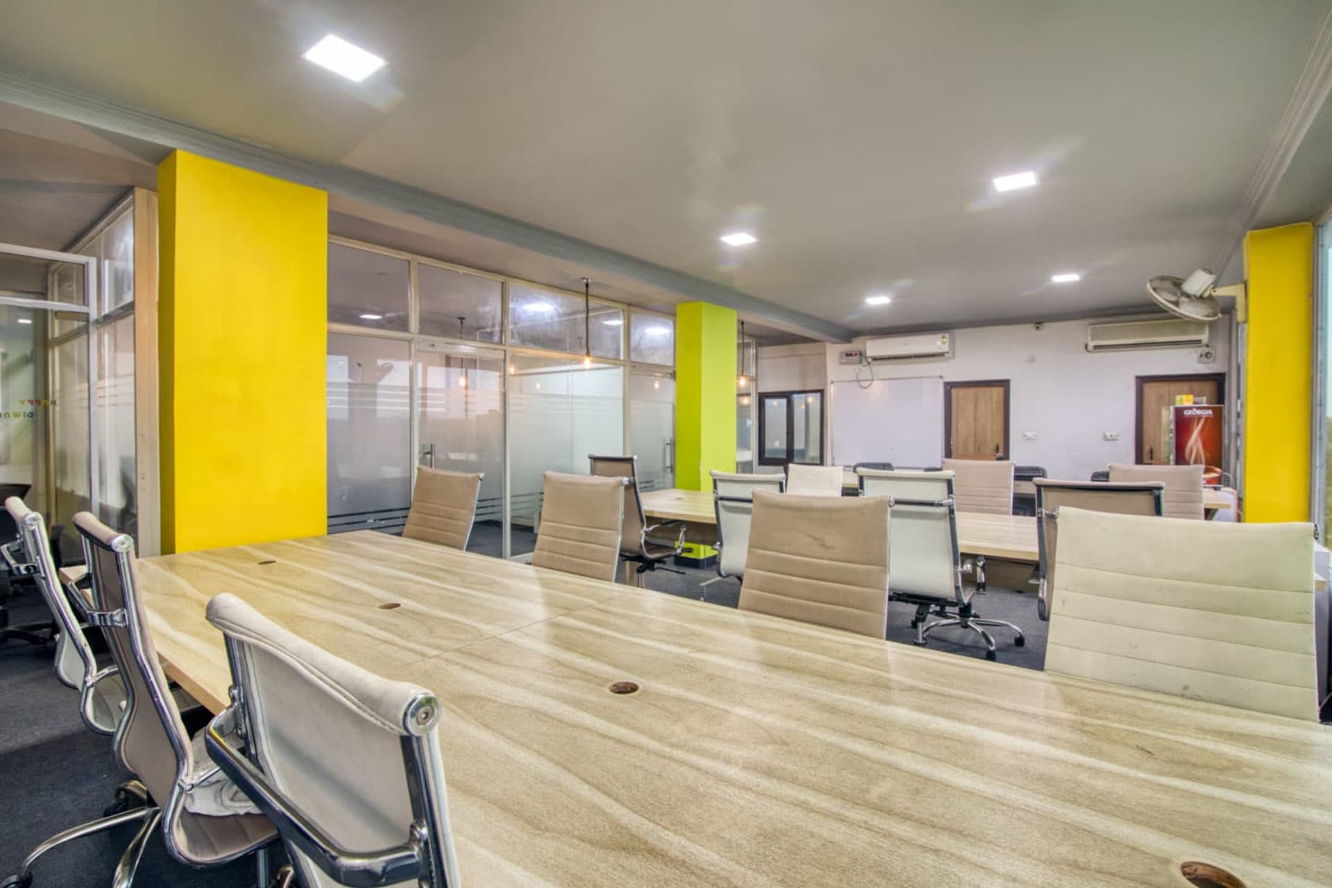 WeCoDesk coworking space in Lado Sarai, Delhi
