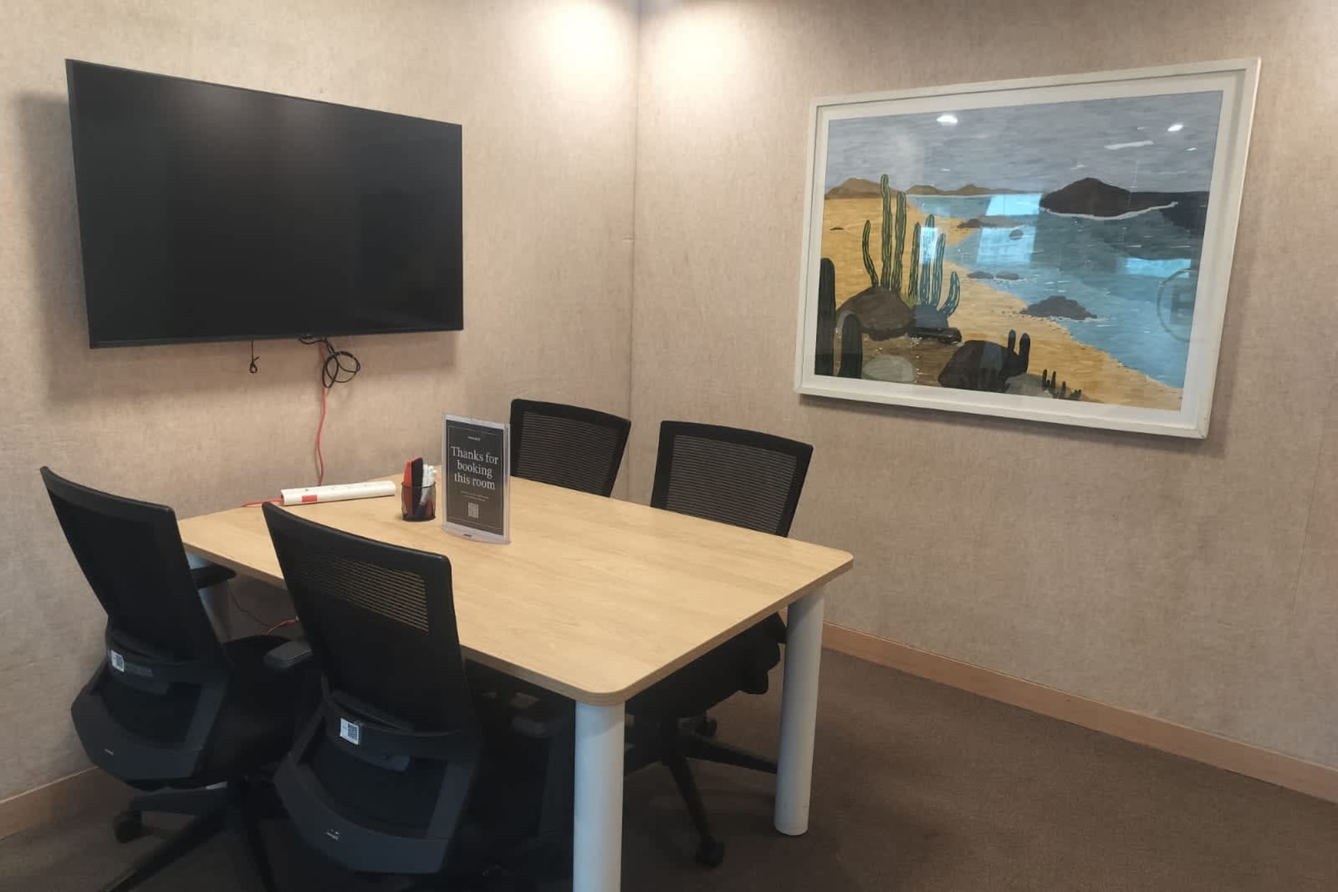 WeWork training rooms in DLF Cyber City, Gurgaon