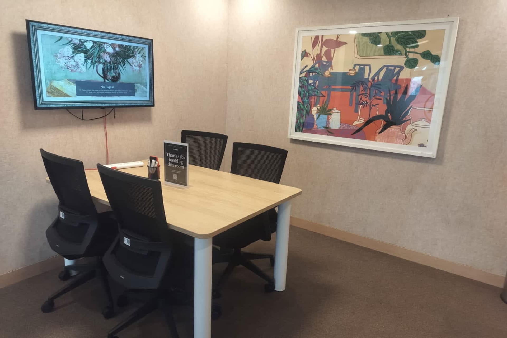 WeWork board rooms in DLF Cyber City, Gurgaon