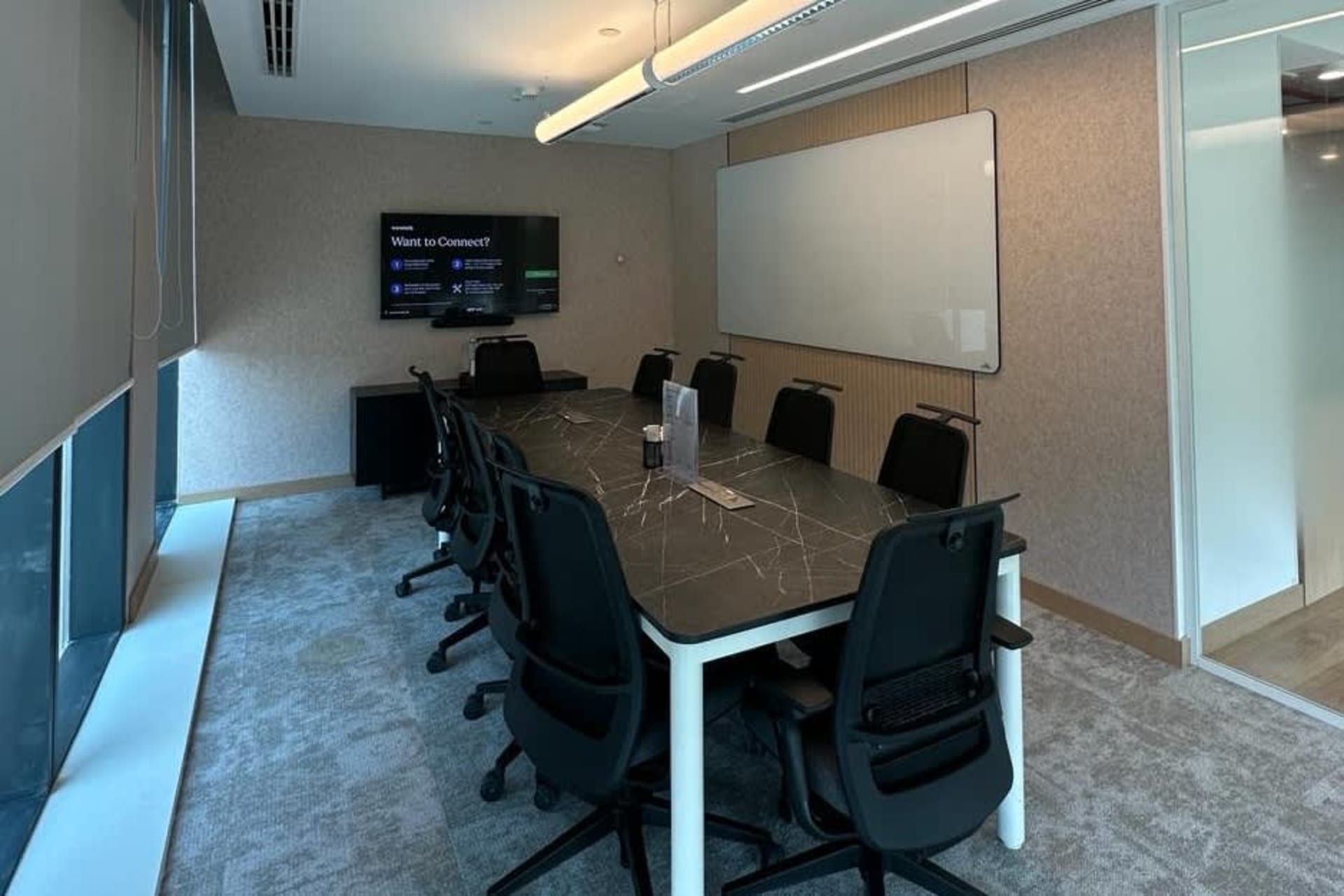 WeWork conference rooms in Aerocity, Delhi