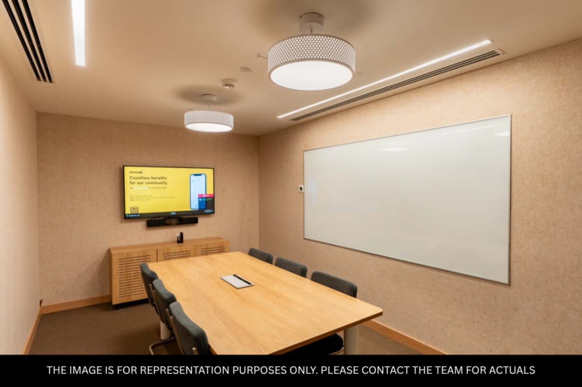 WeWork conference rooms in Udyog Vihar Phase V, Gurgaon