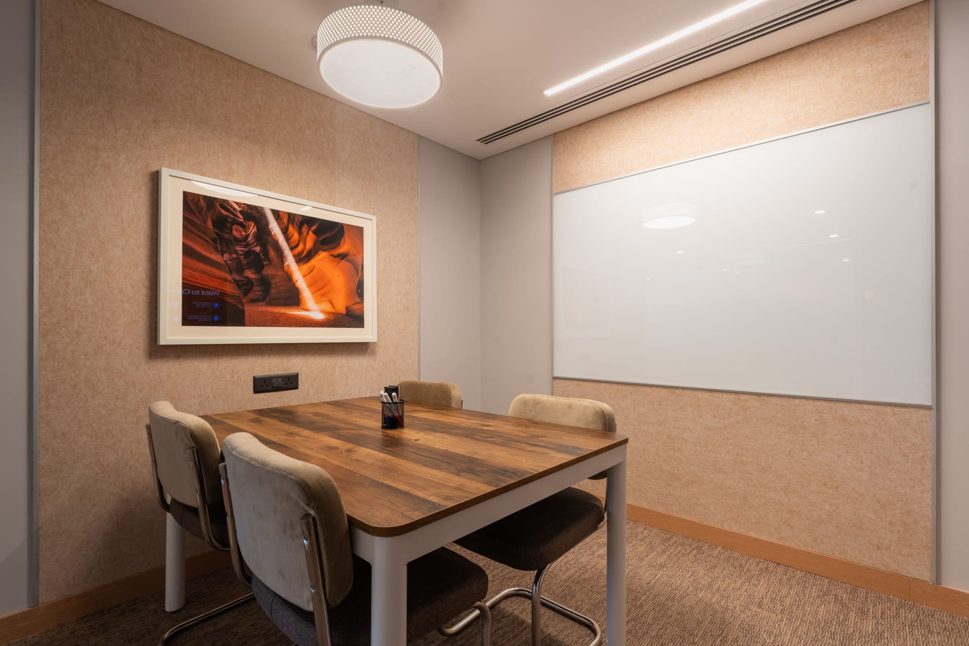 WeWork training rooms in Huda City Centre, Gurgaon