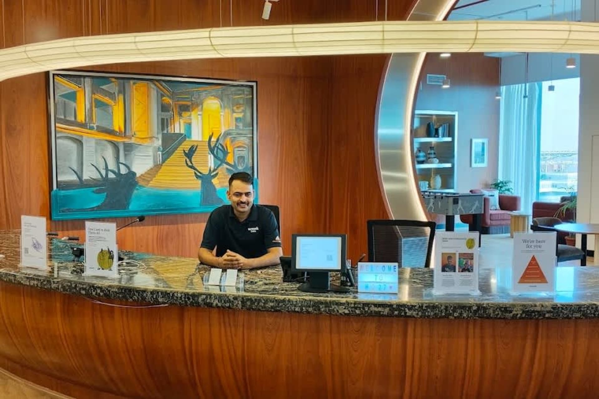WeWork virtual office in Huda City Centre, Gurgaon