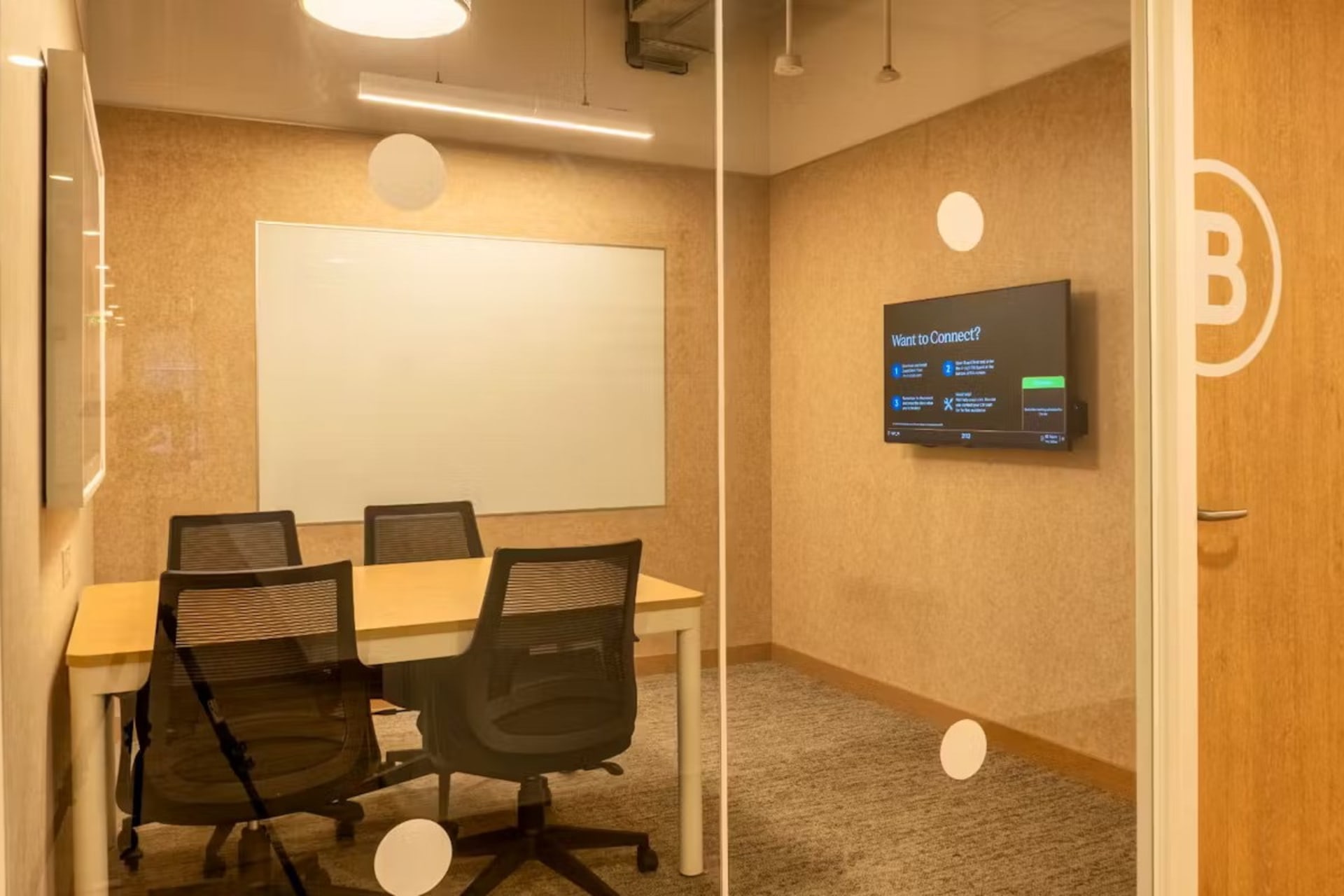WeWork conference rooms in Whitefield, Bangalore