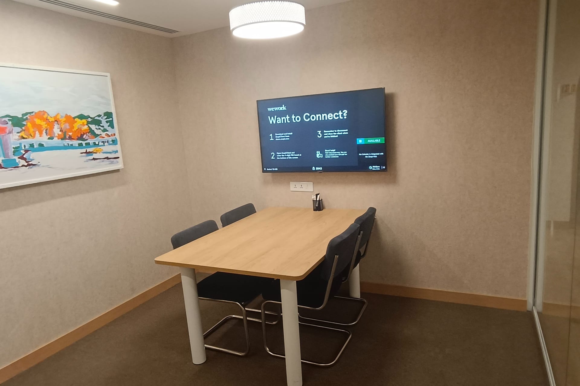 WeWork conference rooms in Marathahalli, Bangalore