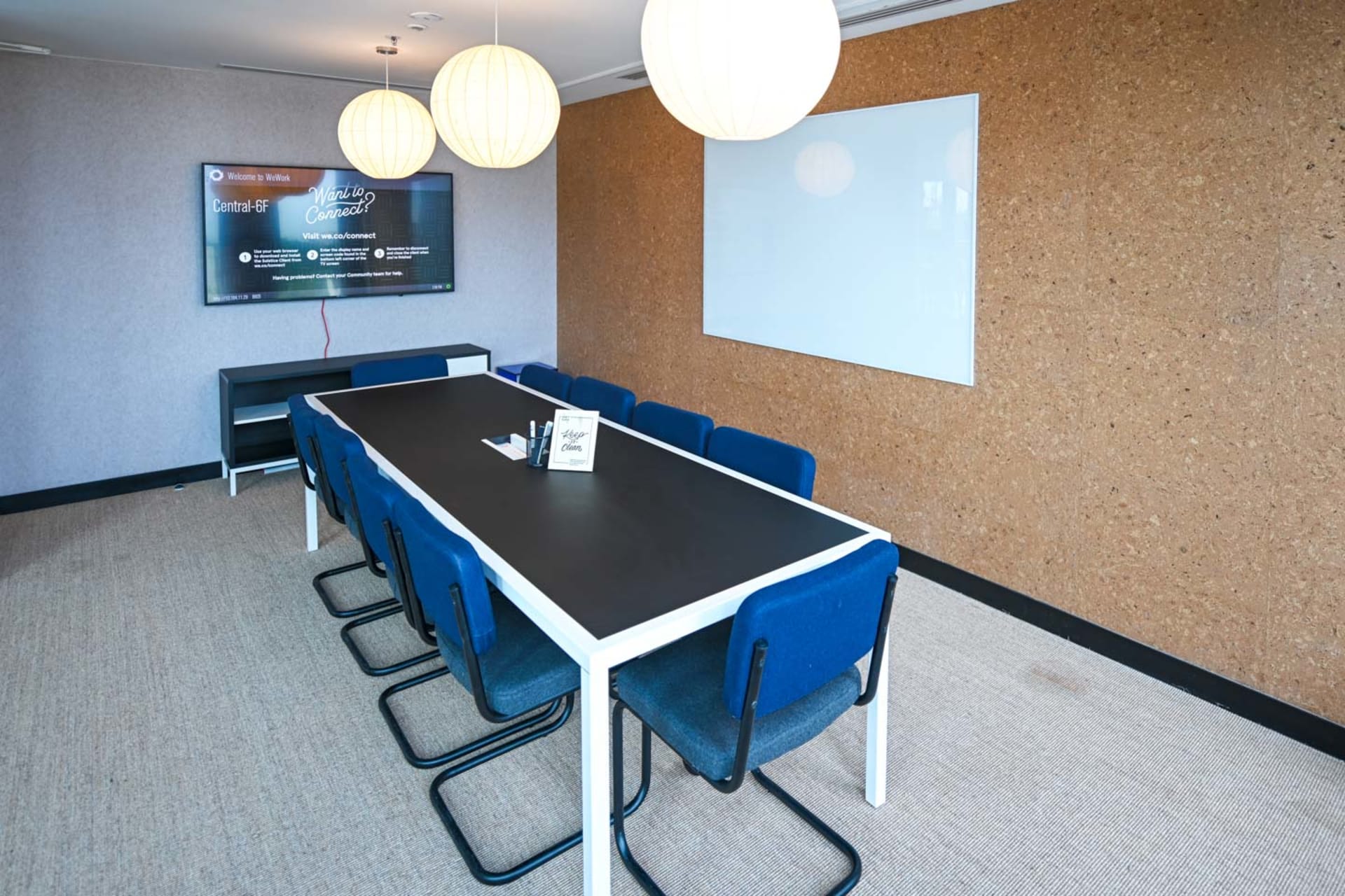 WeWork board rooms in Shivaji Nagar, Bangalore