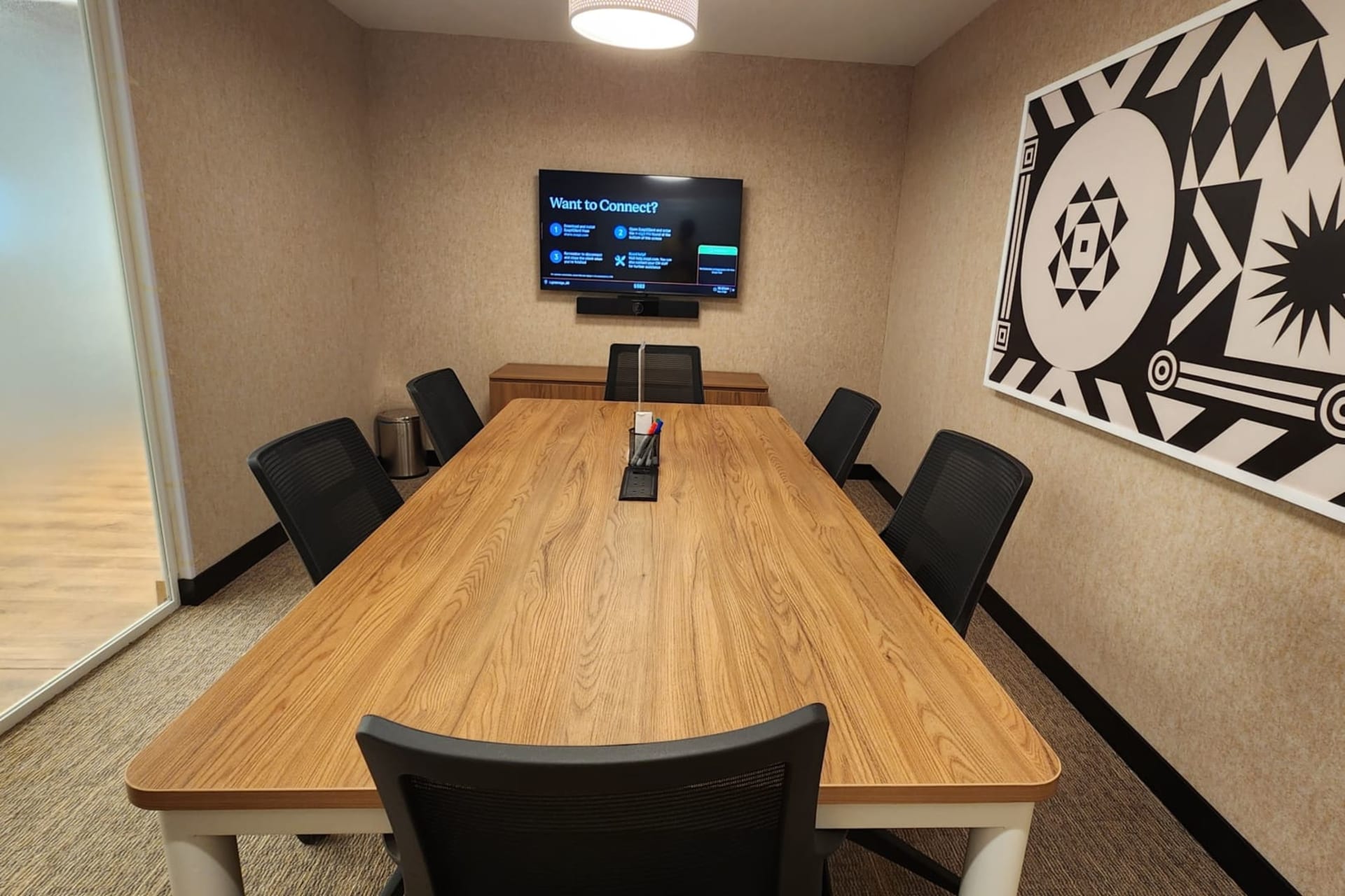 WeWork conference rooms in Powai, Mumbai