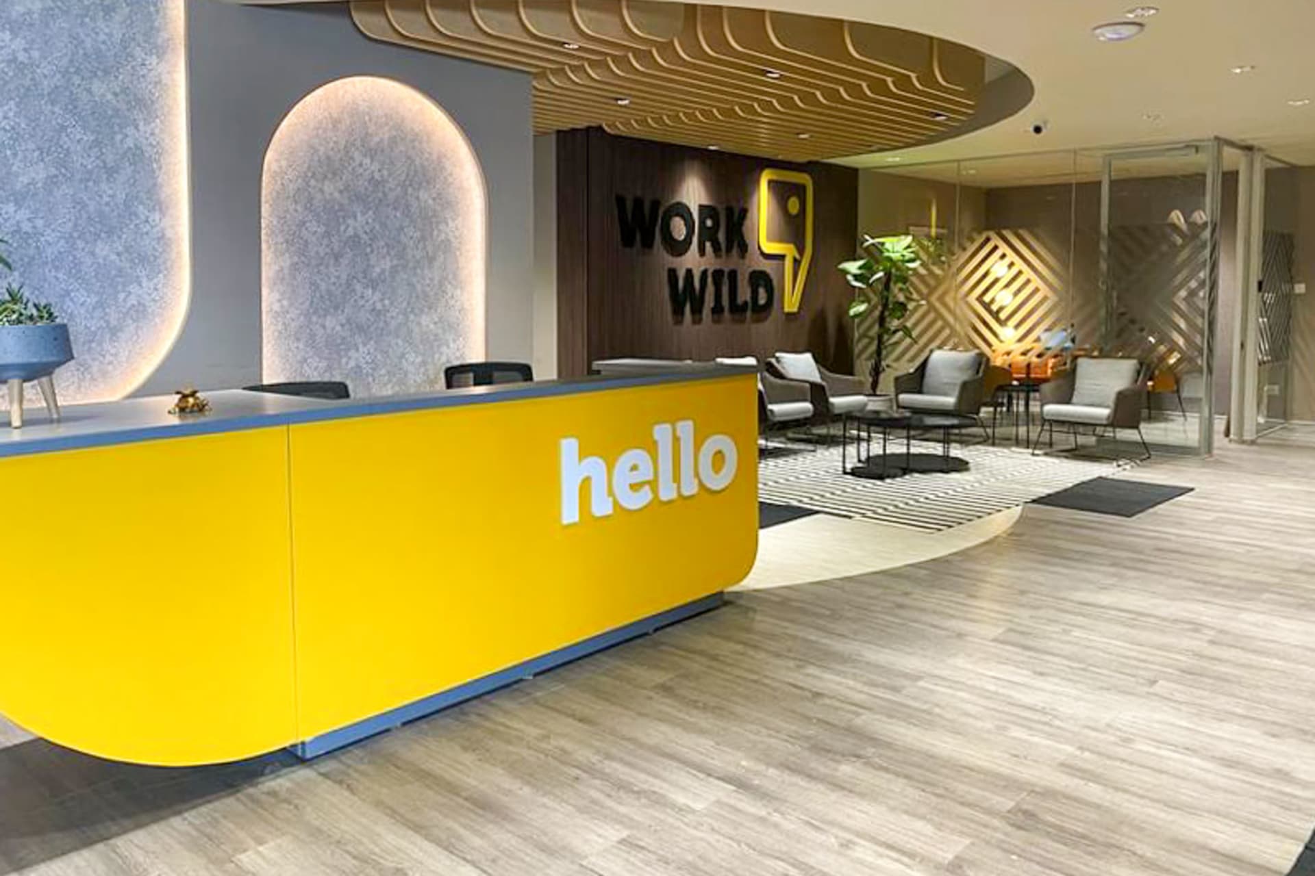 WorkWild coworking space in Kondapur, Hyderabad