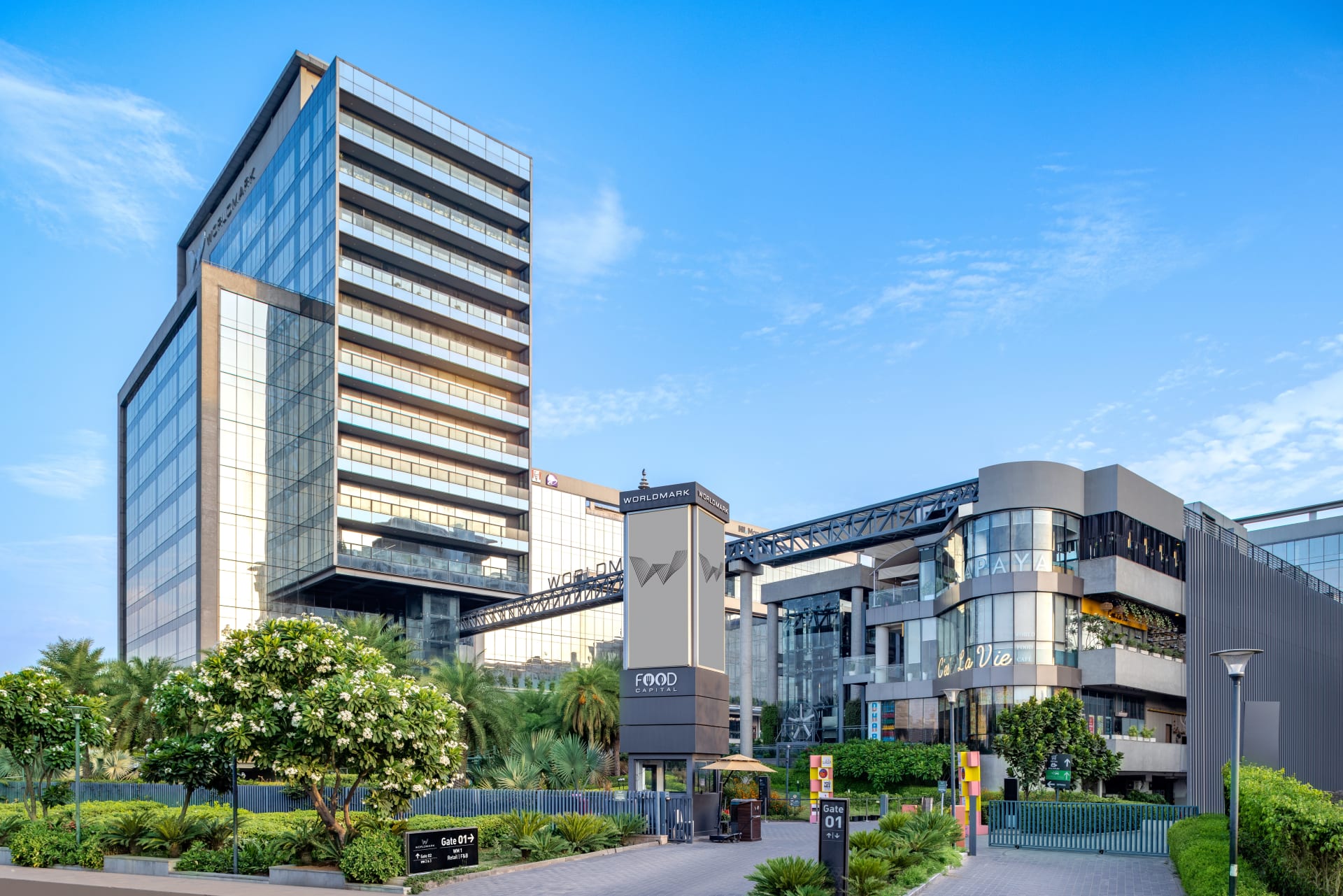 Worldmark private space in Golf Course Road Extension, Gurgaon