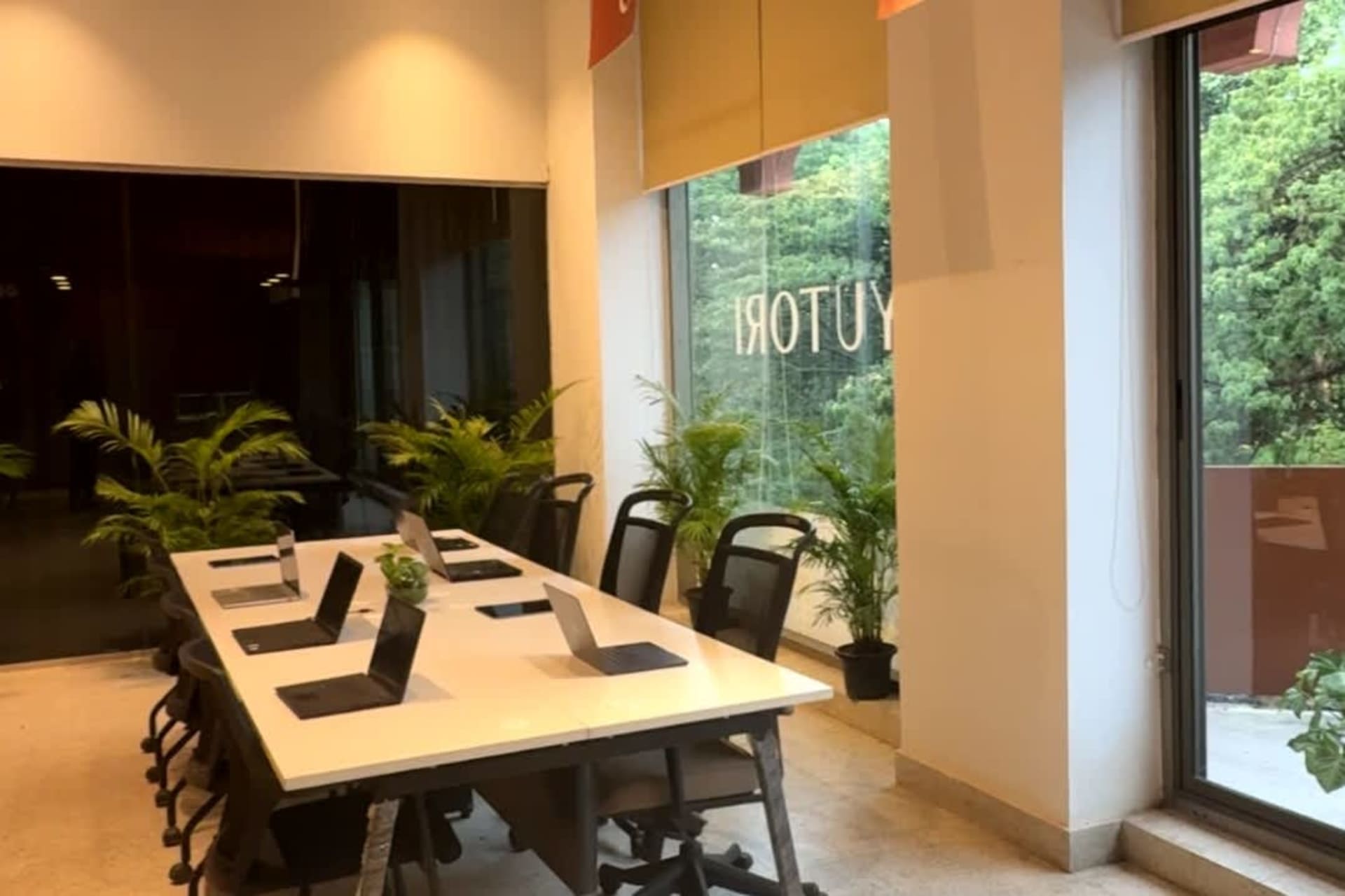 Yutori Spaces coworking space in Infantry Road, Bangalore