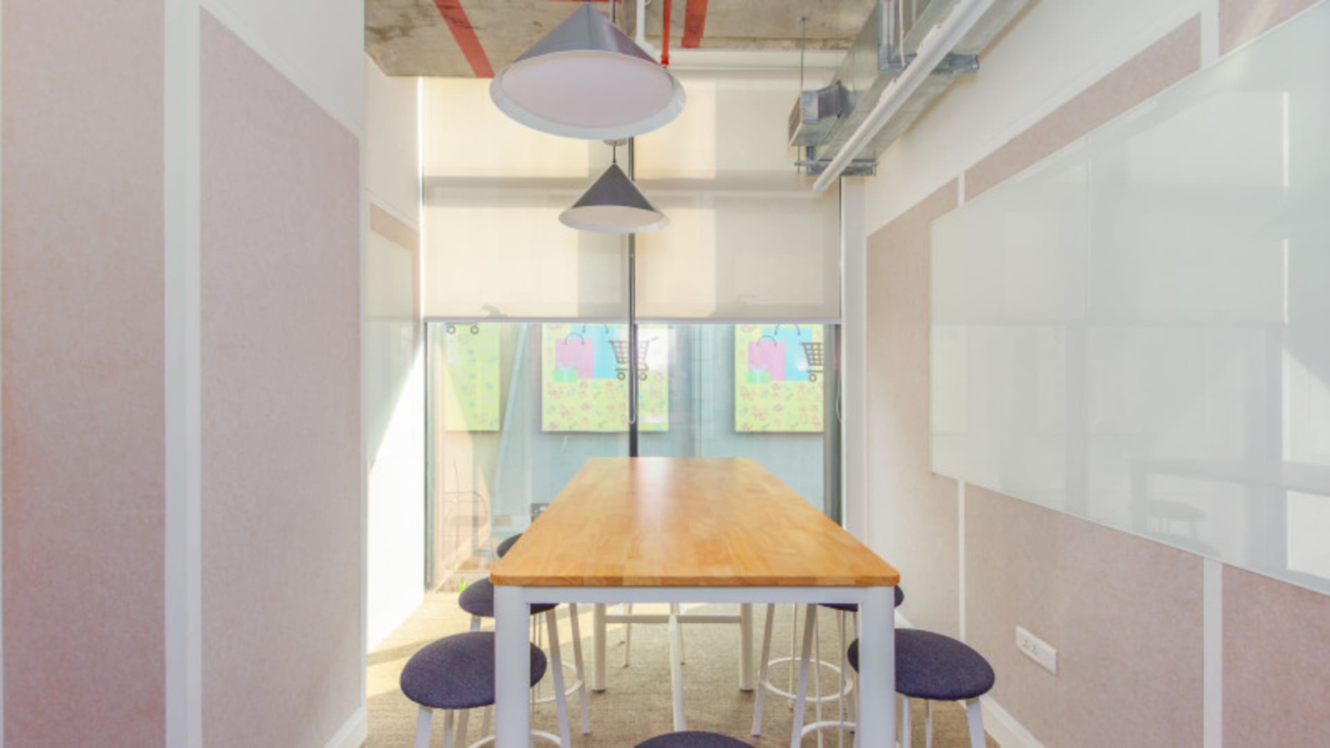 WeWork conference rooms in Magarpatta, Pune