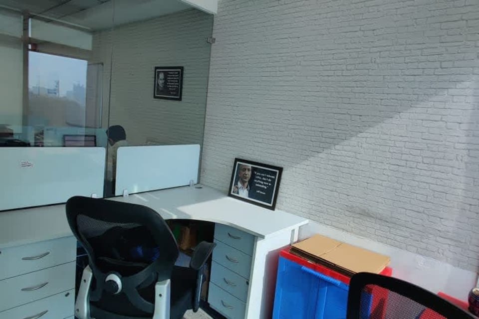Sector 38 office interior at Get Set Office, Gurgaon.